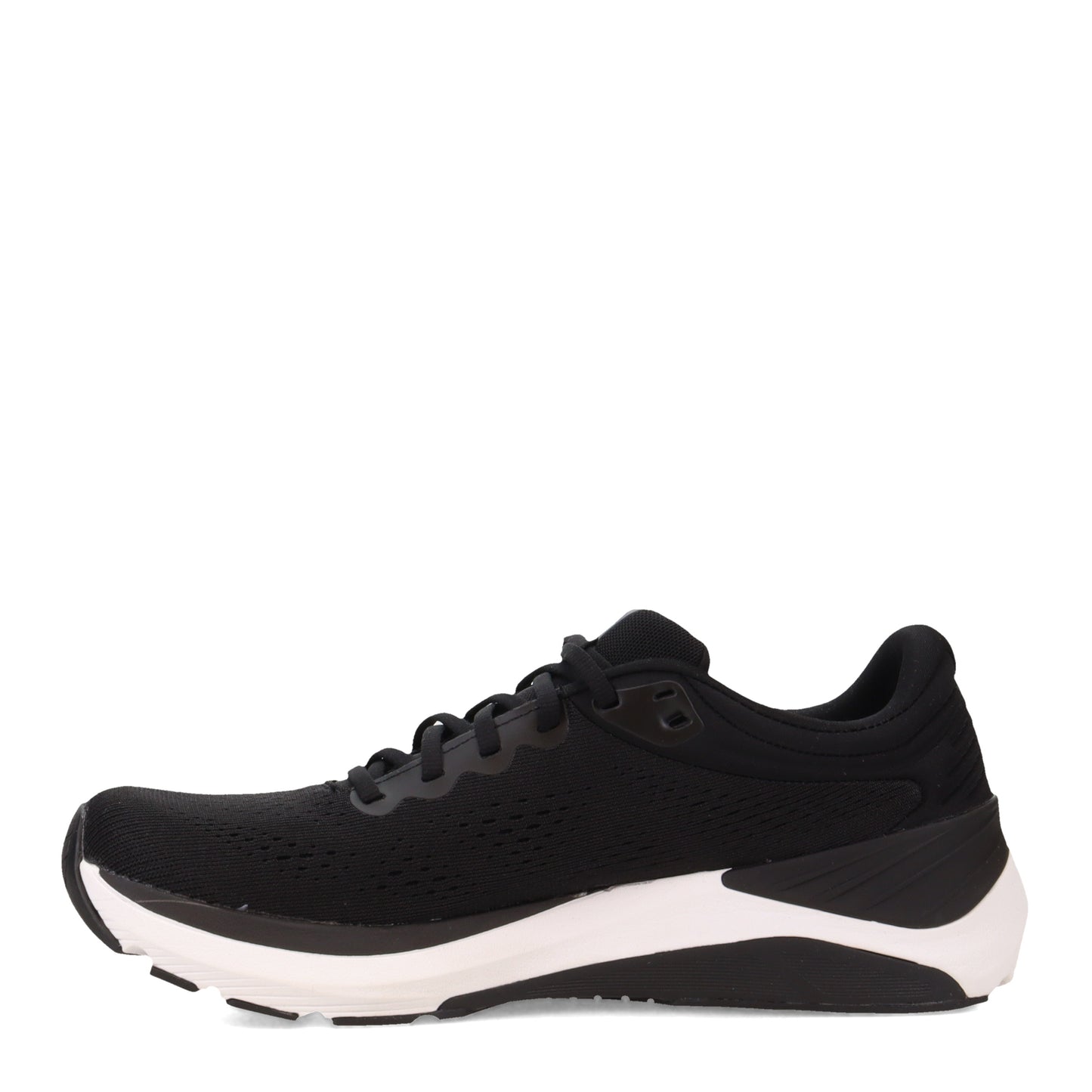 Peltz Shoes  Women's Topo Ultrafly 4 Running Shoe BLACK / WHITE W056-BW