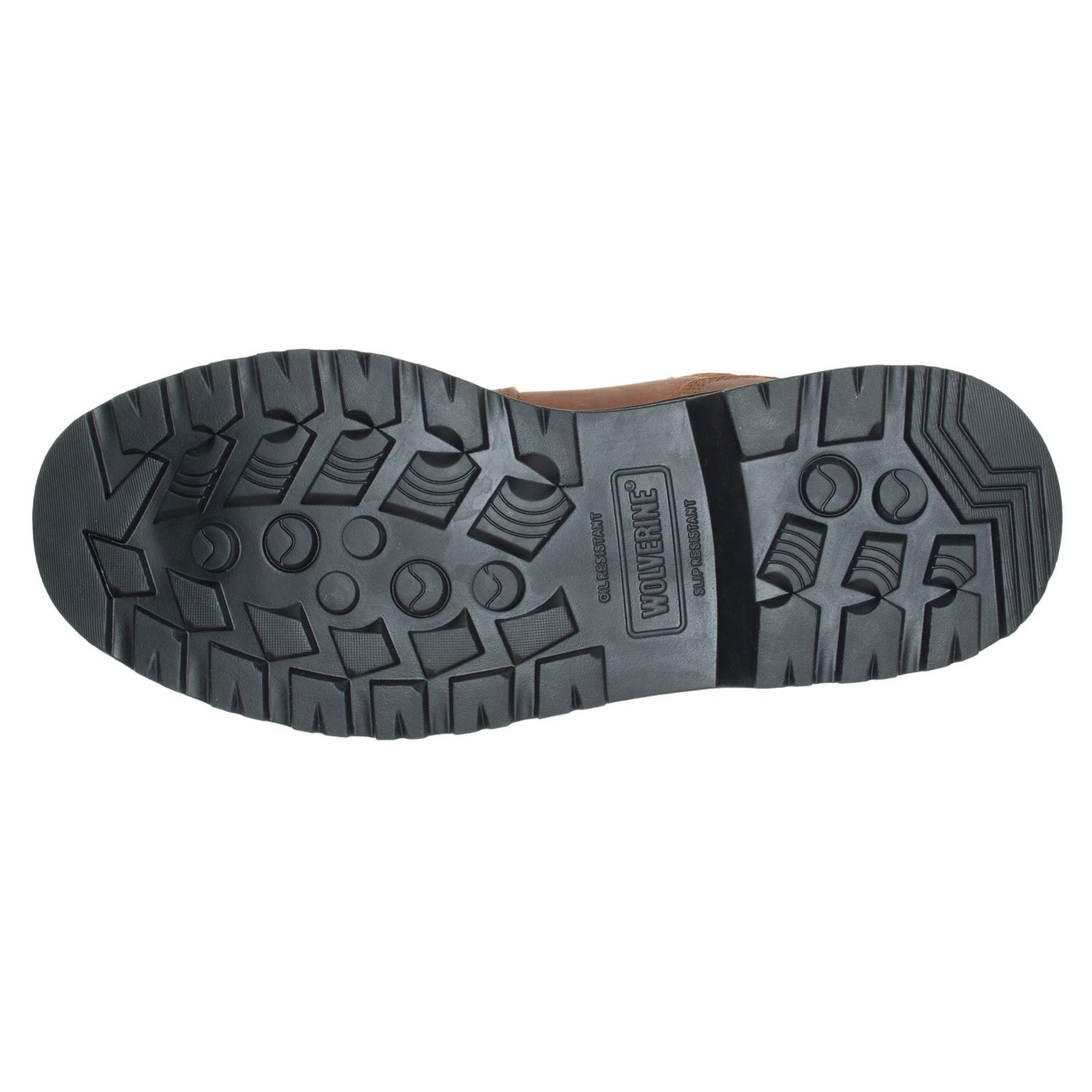 Peltz Shoes  Men's Wolverine Boots Floorhand 6 inch Waterproof Steel Toe Work Boot RUST W080069
