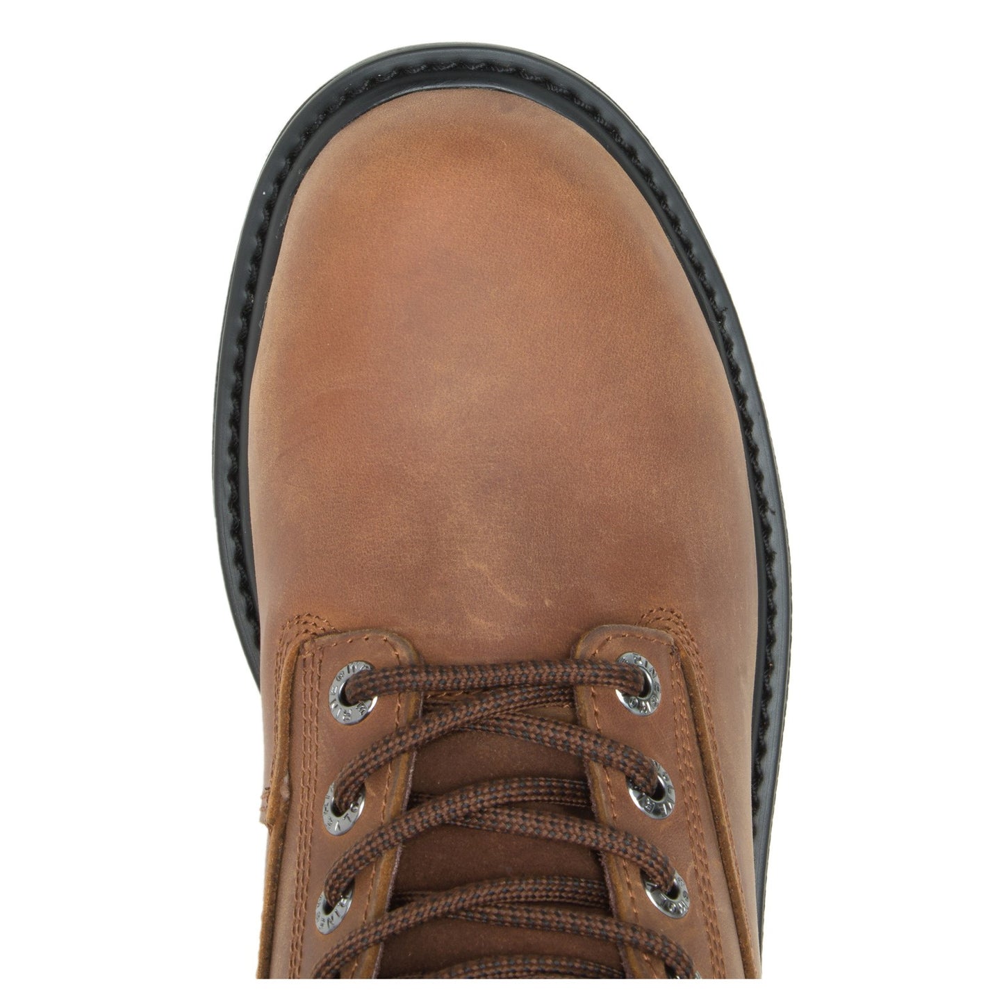 Peltz Shoes  Men's Wolverine Boots Floorhand 6 inch Waterproof Steel Toe Work Boot TAN W080071