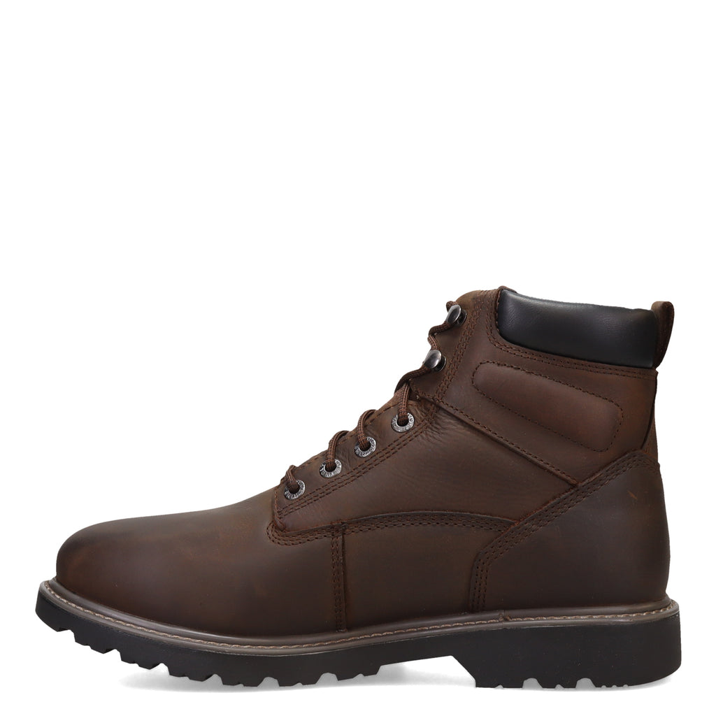 Men's Wolverine Boots Floorhand 6 inch Waterproof Work Boots DARK BROWN W10643
