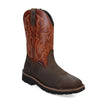 Peltz Shoes  Men's Wolverine Boots Rancher ST Work Boot Rust Brown W10764