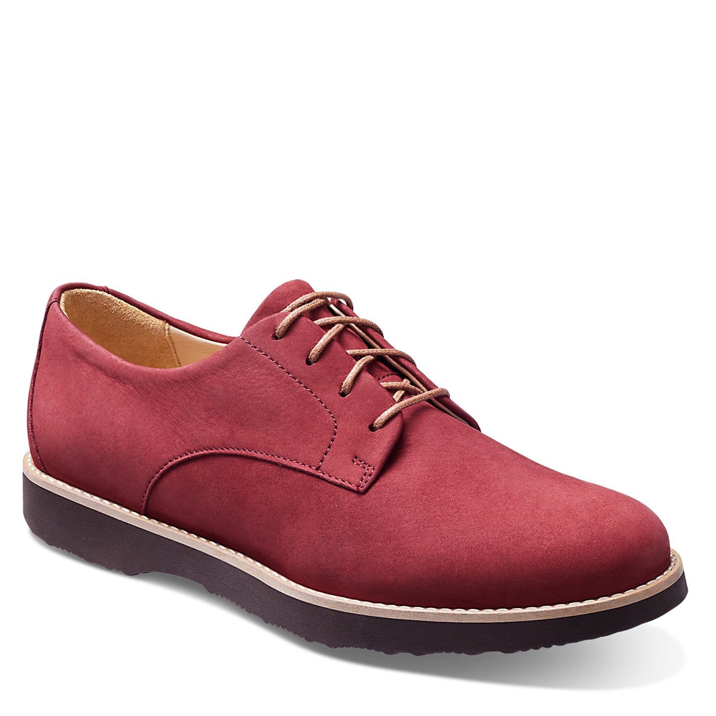 Peltz Shoes  Women's Samuel Hubbard Hubbard Free 2.0 Oxford Rustic Red W1101-247