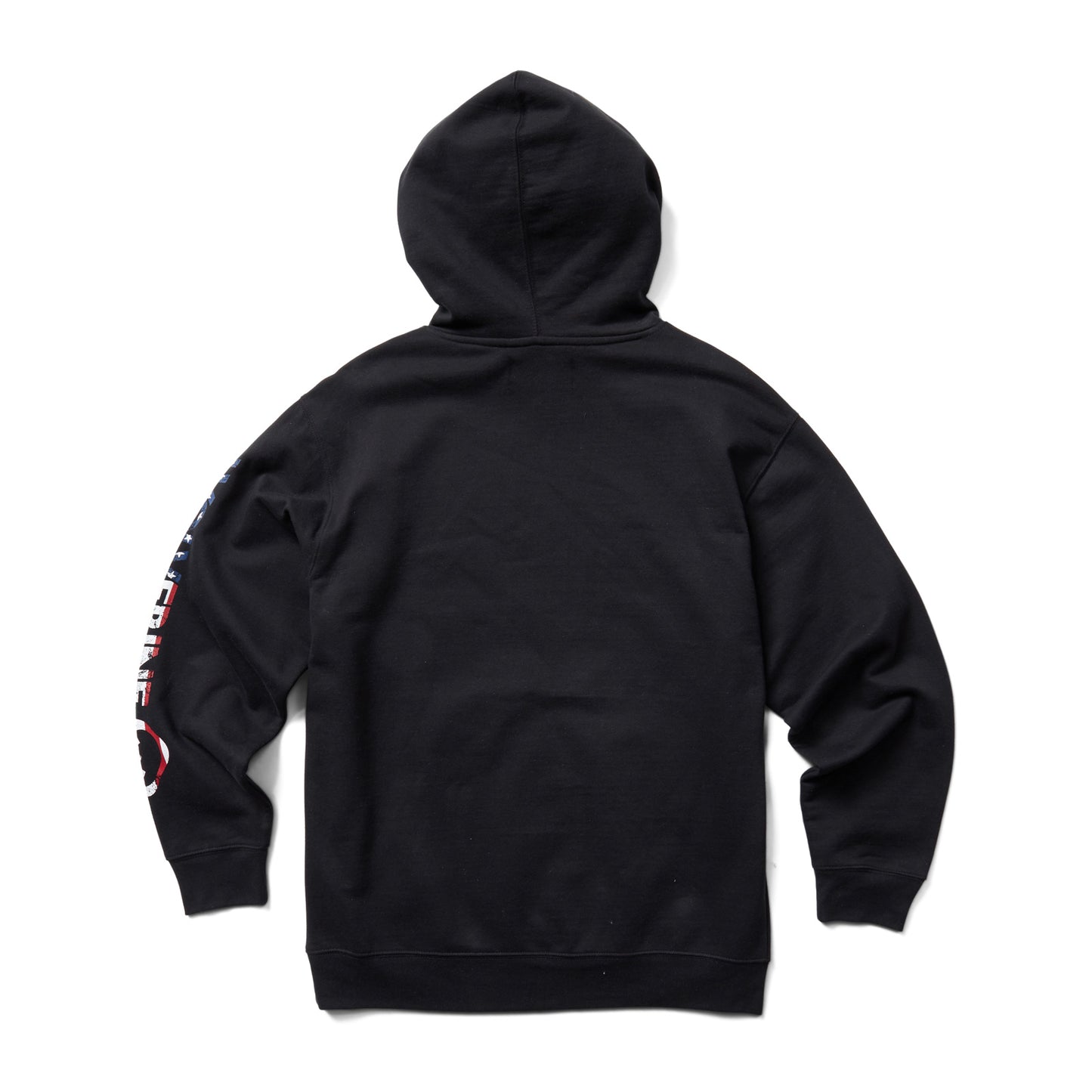 Peltz Shoes  Men's Wolverine Americana Hoodie BLACK AMERICANA W1207760-003