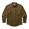 Peltz Shoes  Men's Wolverine Glacier Midweight Flannel Shirt CEDAR W1208660-213