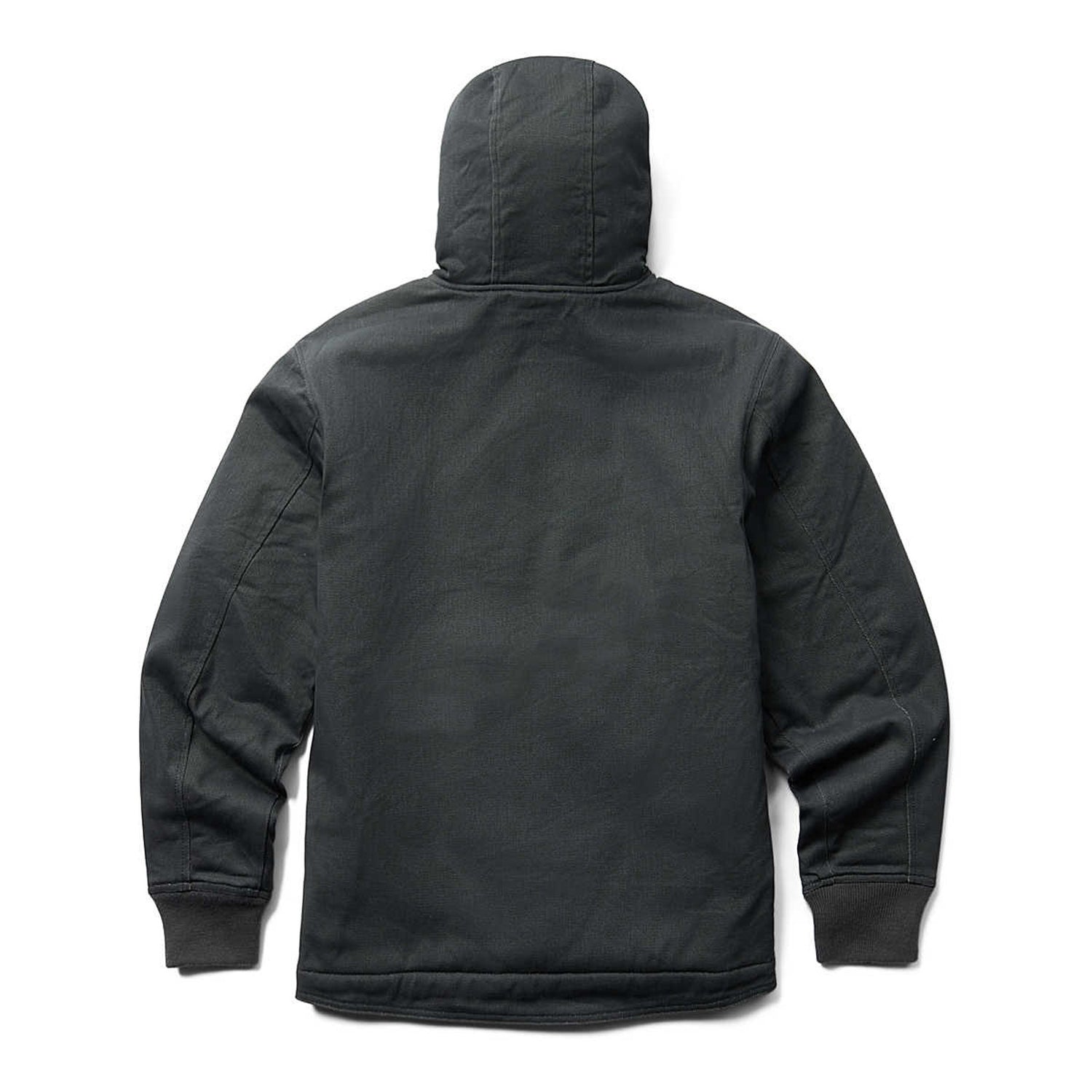 Peltz Shoes  Men's Wolverine Upland Sherpa Lined Hooded Jacket Black W1210270-003