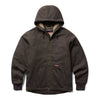Peltz Shoes  Men's Wolverine Upland Sherpa Lined Hooded Jacket Java W1210270-208