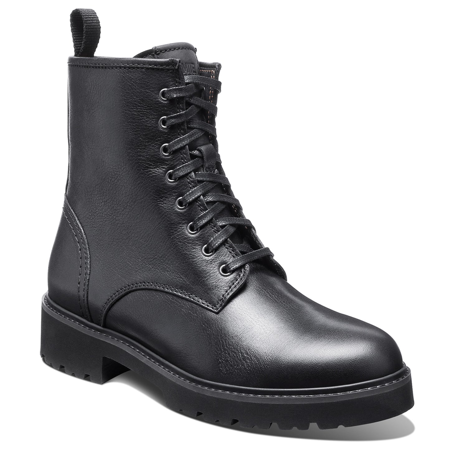 Peltz Shoes  Women’s Samuel Hubbard Lombard Boot Black Leather W1505-048