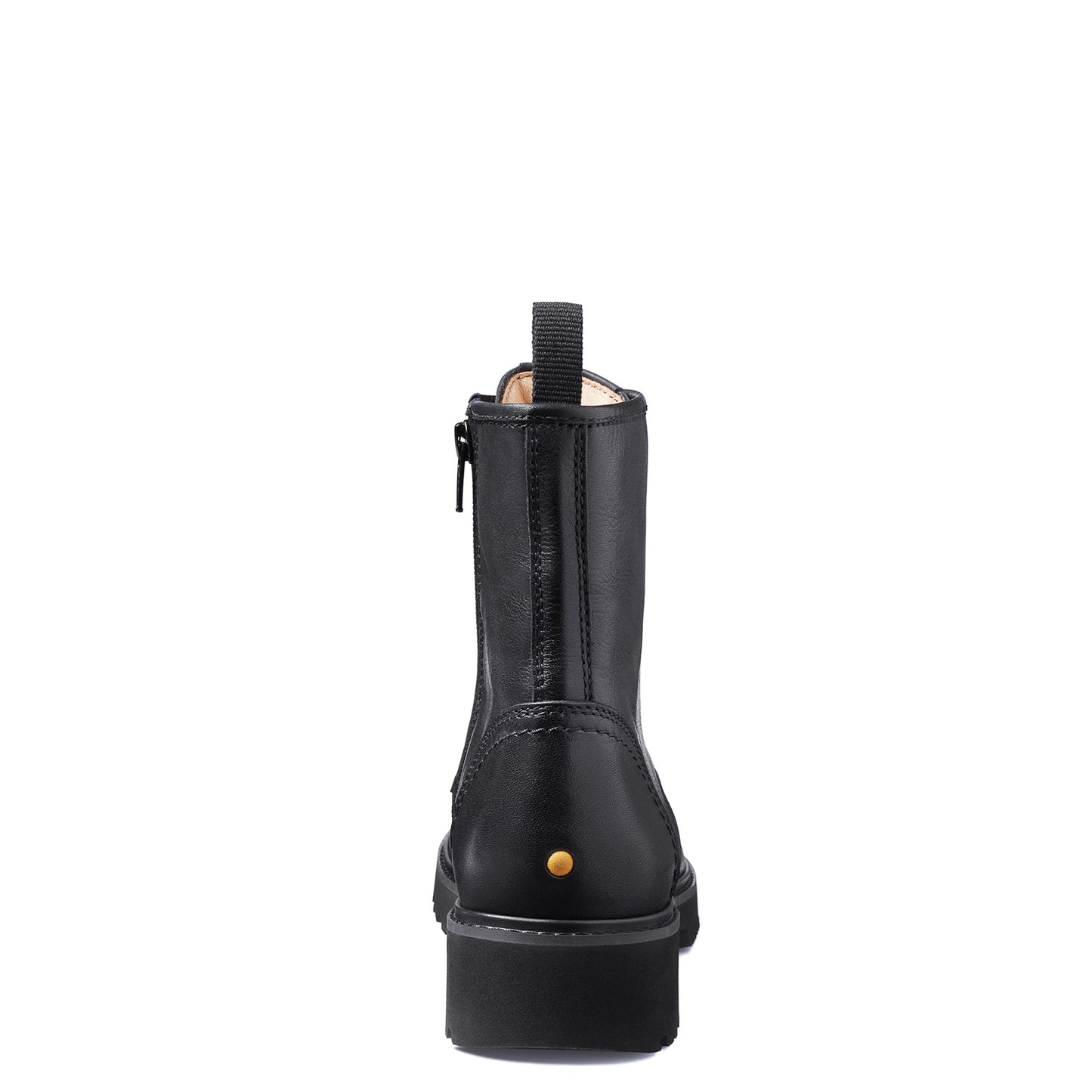 Peltz Shoes  Women’s Samuel Hubbard Lombard Boot Black Leather W1505-048