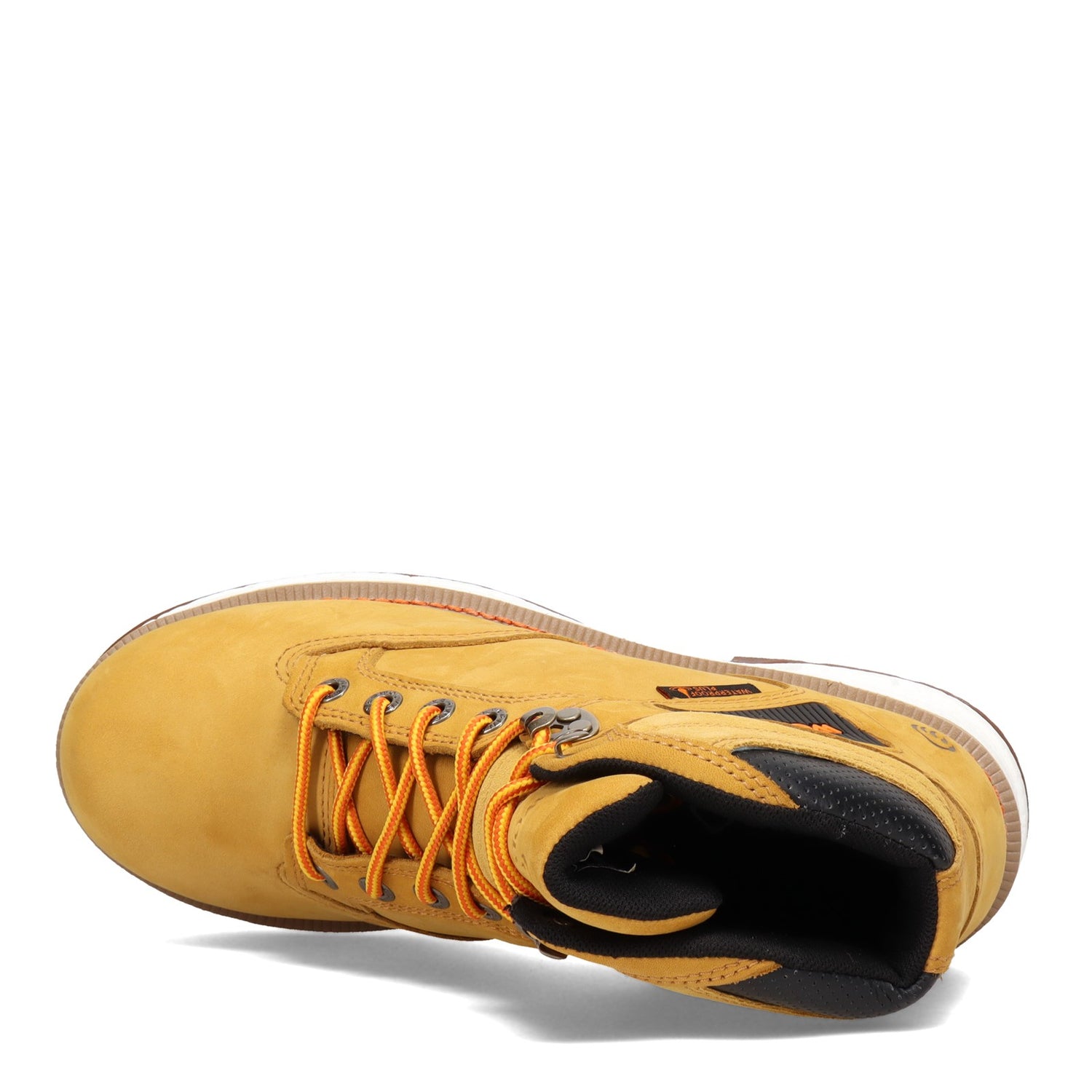 Peltz Shoes  Men's Wolverine Boots Hellcat Ultraspring 6in Soft Toe Work Boot WHEAT W210076