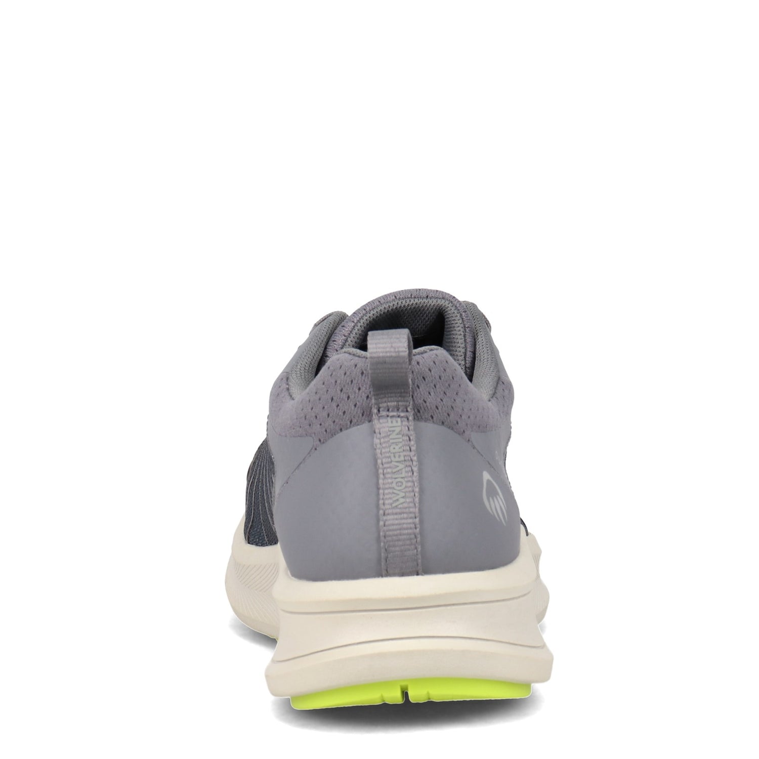 Peltz Shoes  Men's Wolverine Bolt Vent Durashocks Work Shoe BLACK / GRAY W211004