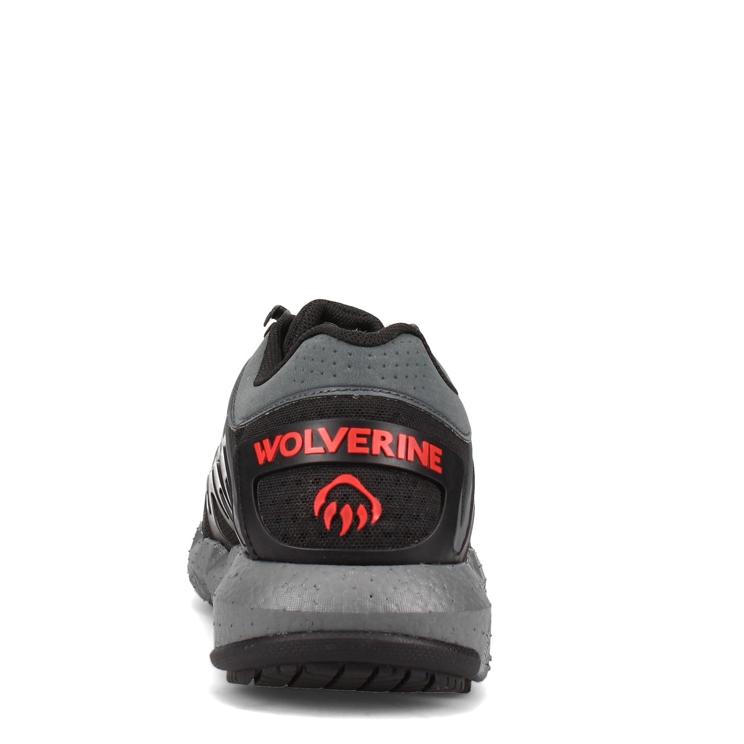 Peltz Shoes  Men's Wolverine Boots Rev DuraShocks Safety Toe Work Shoe CHARCOAL W211016