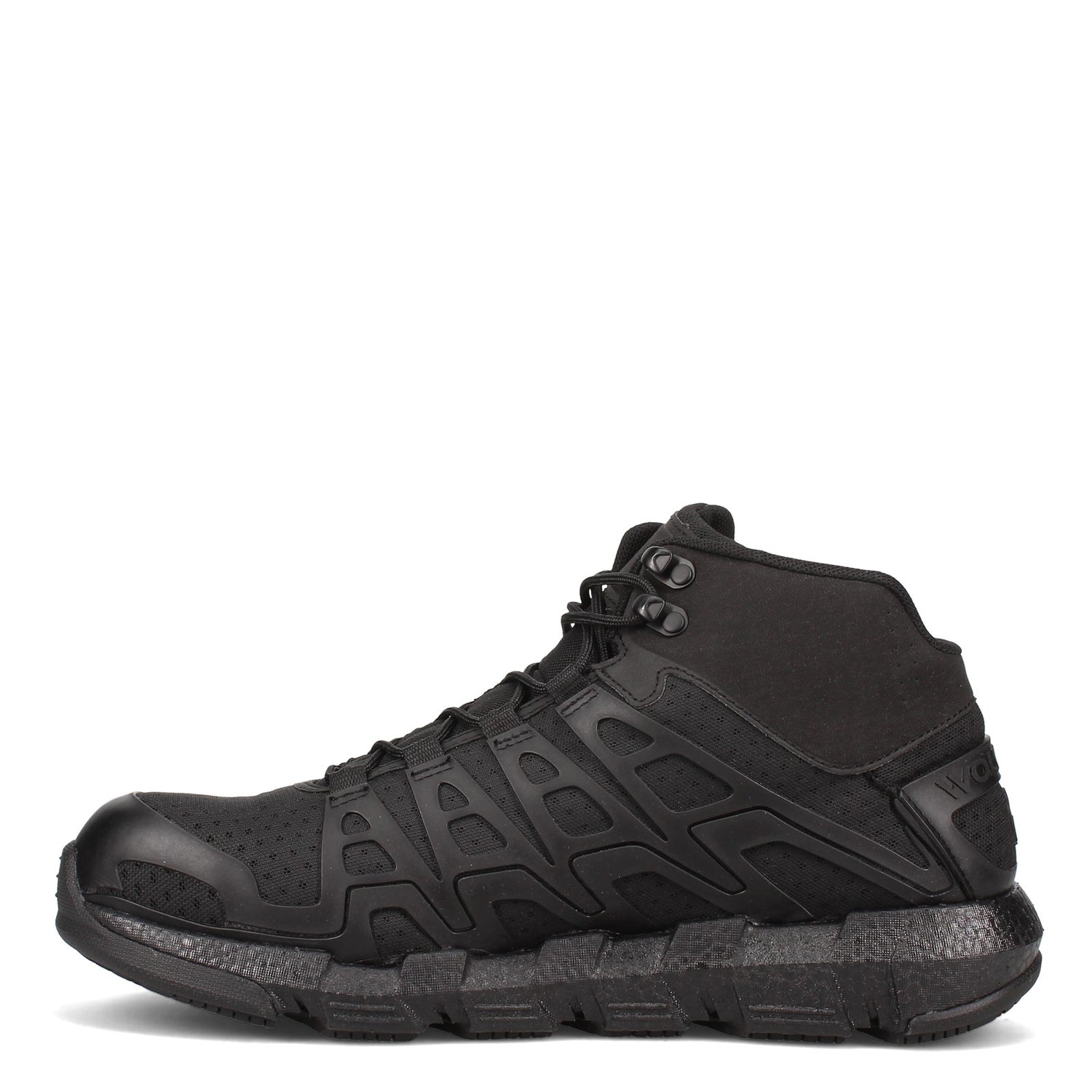 Peltz Shoes  Men's Wolverine Boots Rev Vent Ultraspring Durashocks Carbonmax Boot BLACK W211020