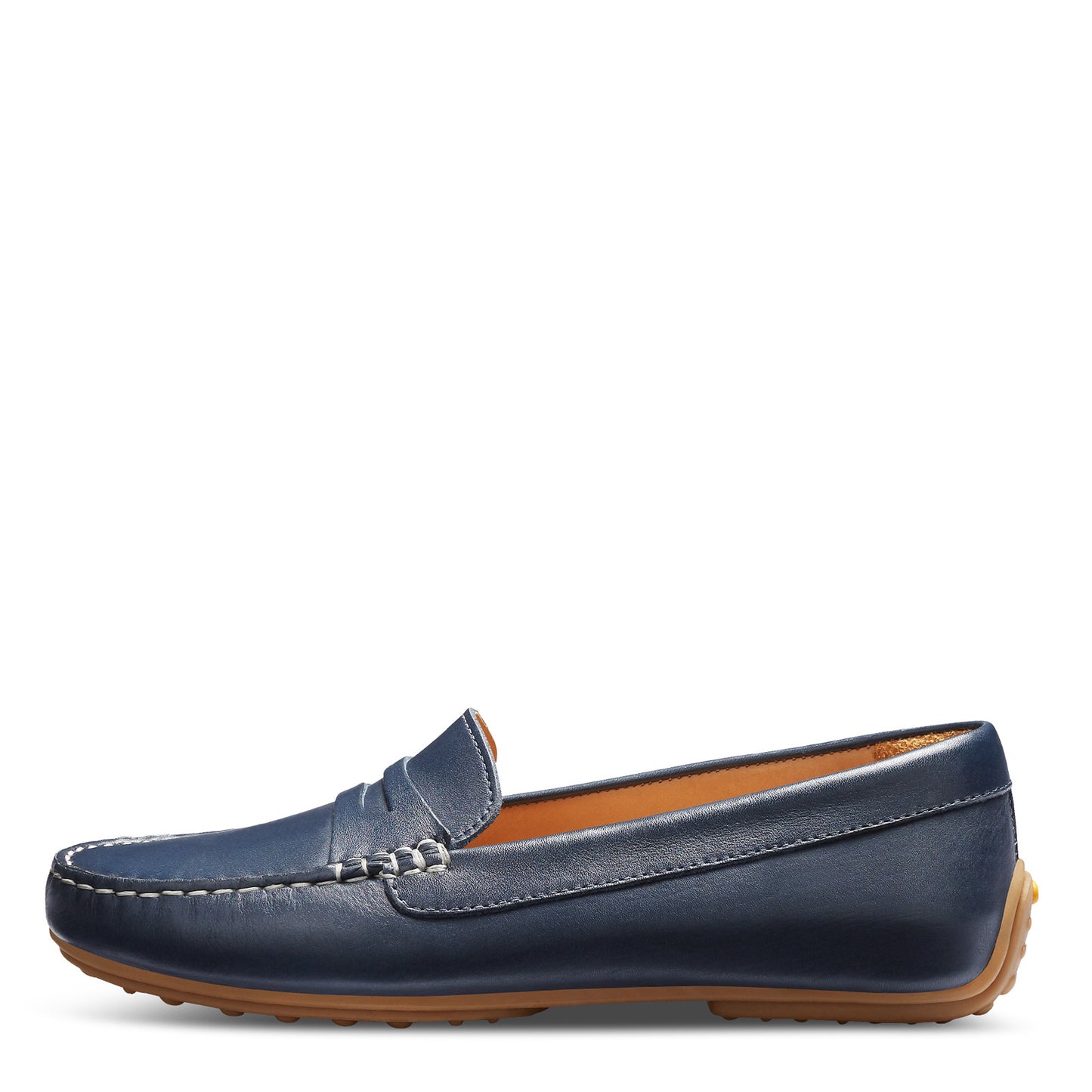 Peltz Shoes  Women's Samuel Hubbard Free Spirit Slip-On NAVY LEATHER W2111-406