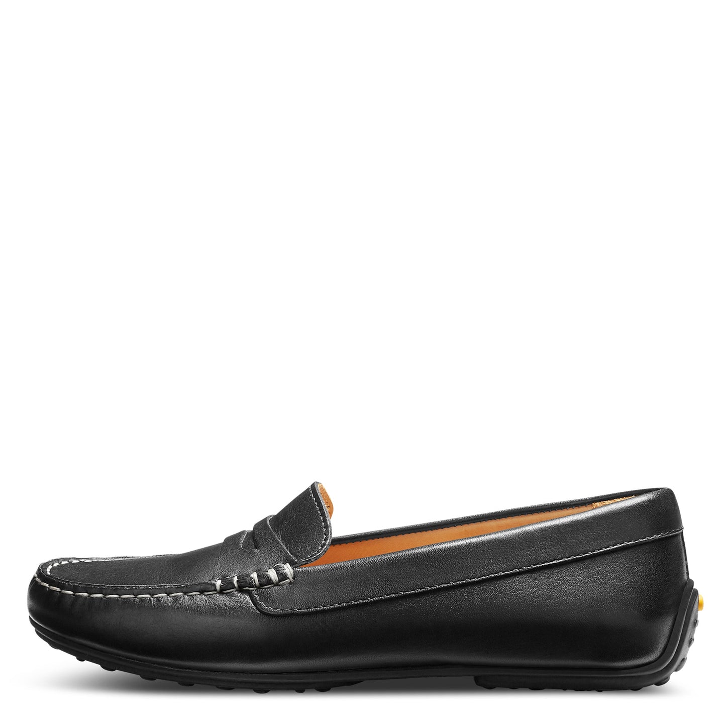 Peltz Shoes  Women's Samuel Hubbard Free Spirit Slip-On BLACK LEATHER W2111-409