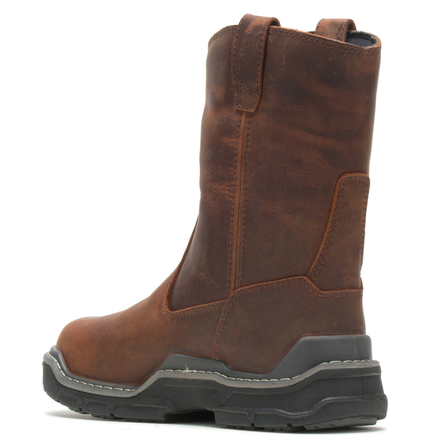 Peltz Shoes  Men's Wolverine Boots Durashock Wellington Waterproof Insulated Work Boot PEANUT W211120