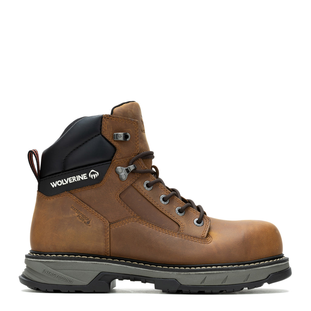 Men's Wolverine Boots, ReForce EnergyBound CarbonMax 6 Inch Work Boot