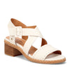 Peltz Shoes  Women's Pikolinos Blanes W3H Sandal OFF WHITE W3H-1892-NATA