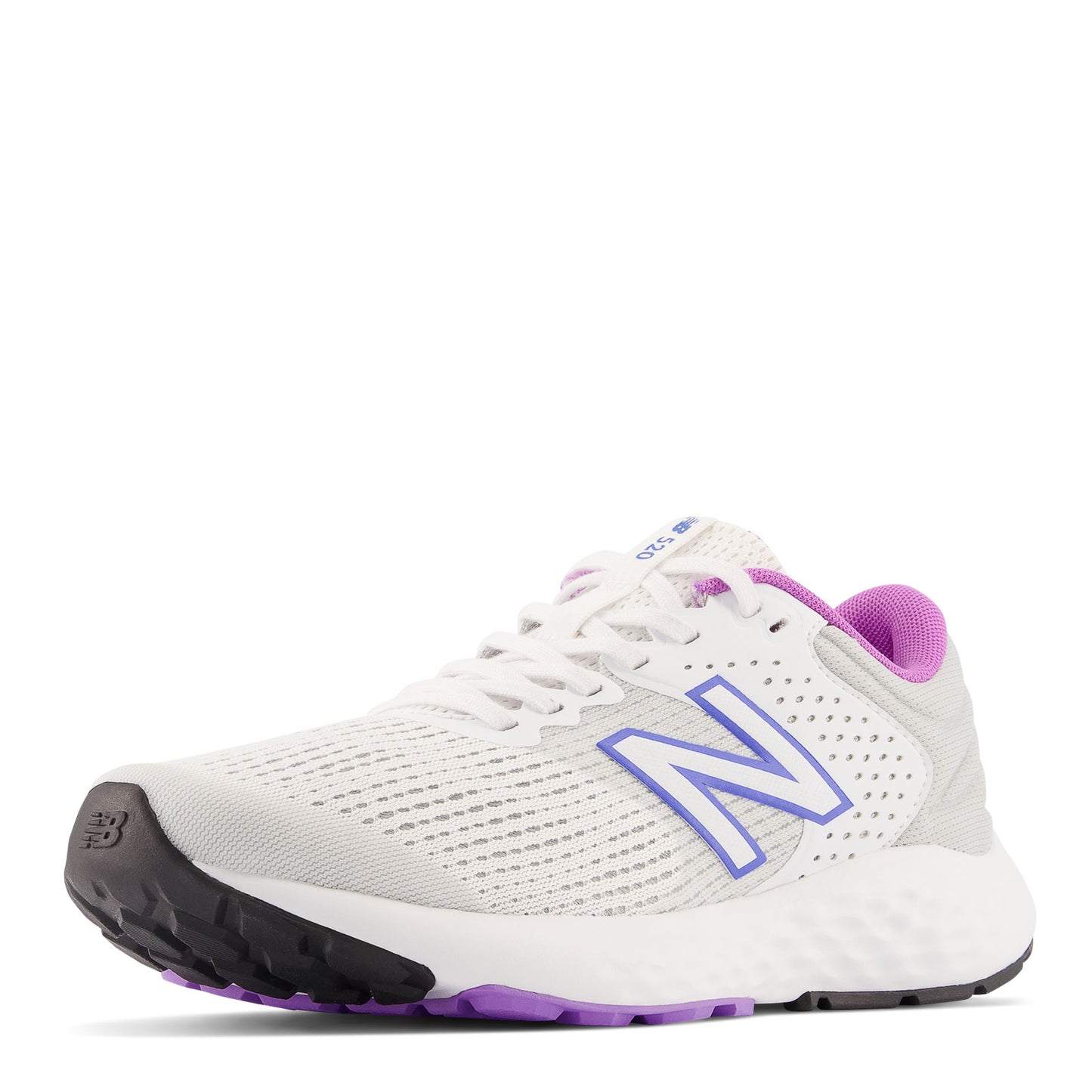 Peltz Shoes  Women's New Balance 520v7 Running Shoe ALUMINUM W520CG7