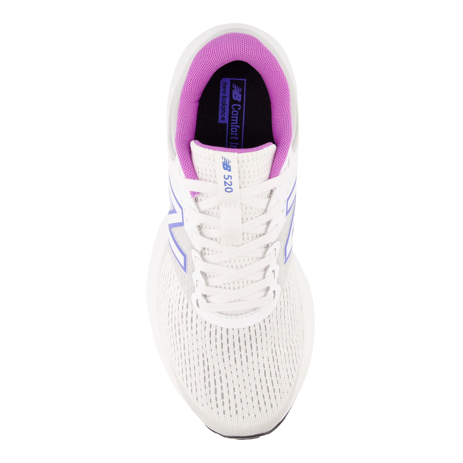 Peltz Shoes  Women's New Balance 520v7 Running Shoe ALUMINUM W520CG7