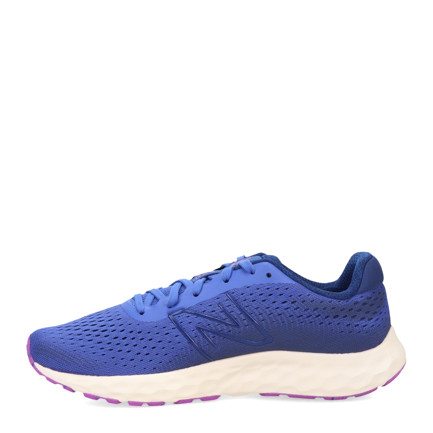Peltz Shoes  Women's New Balance 520v8 Running Shoe PINK NAVY W520CM8
