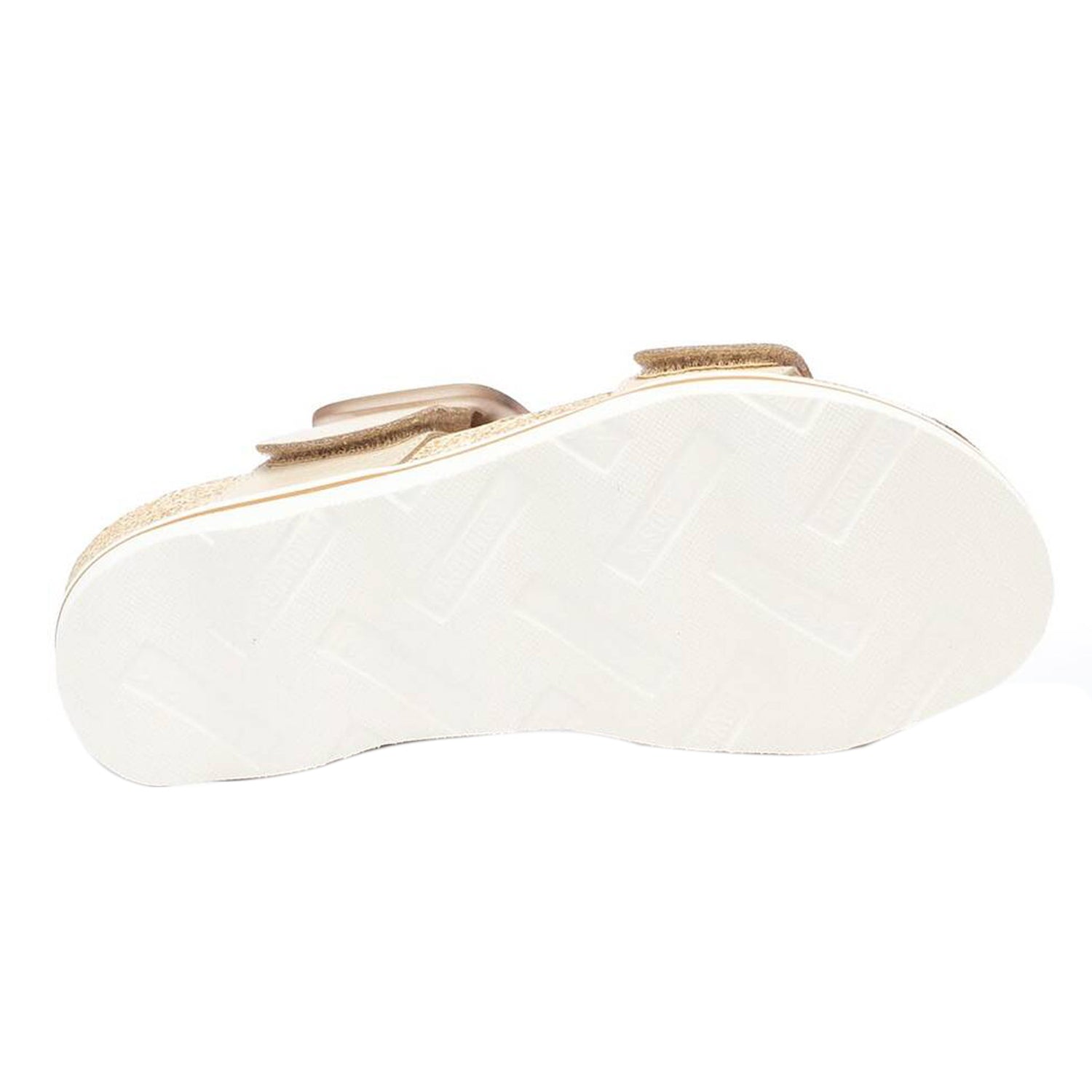 Peltz Shoes  Women's Pikolinos Menorca W6E-0596 Sandal WHITE W6E-0596-MARFIL