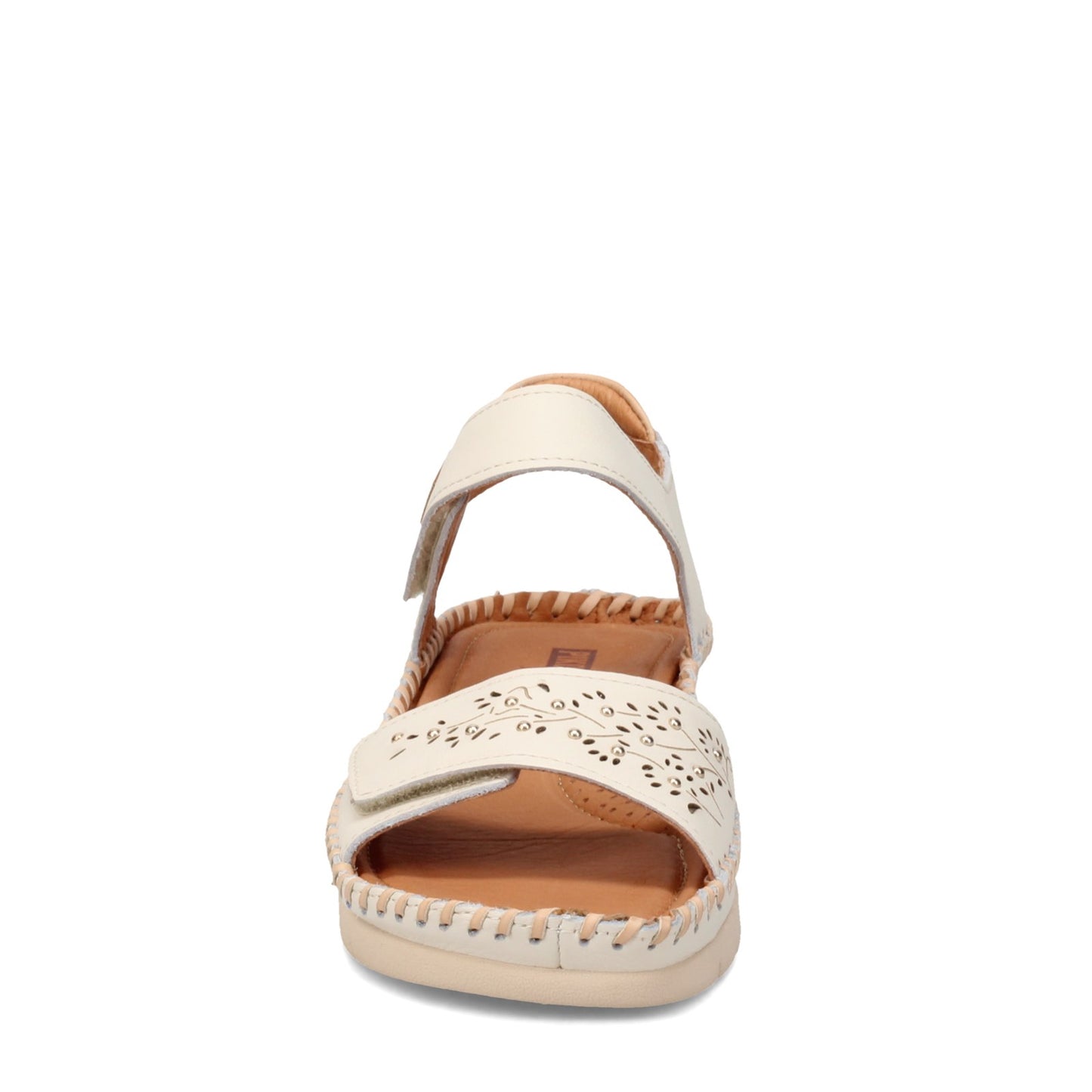 Peltz Shoes  Women's Pikolinos Althea W7N-0935 Sandal OFF WHITE W7N-0935C1-NATA