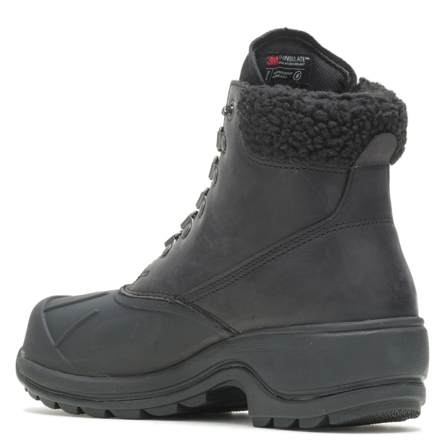 Peltz Shoes  Women's Wolverine Frost Insulated Boot SOLID BLACK W880210