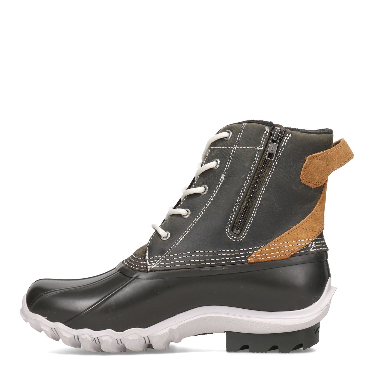 Peltz Shoes  Men's Wolverine Boots Torrent Waterproof Duck Boot GRANITE W880222