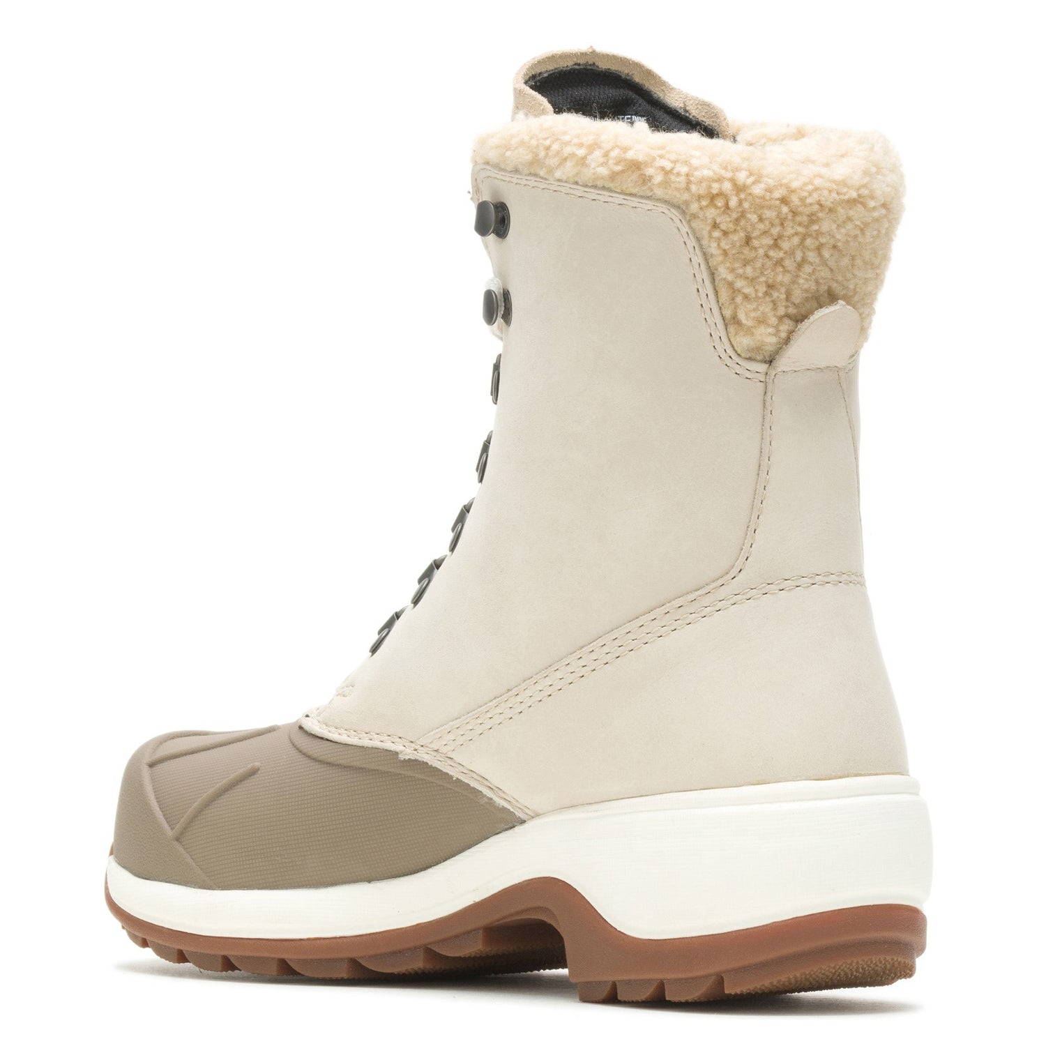 Peltz Shoes  Women's Wolverine Frost Insulated Tall Boot BEIGE W880233