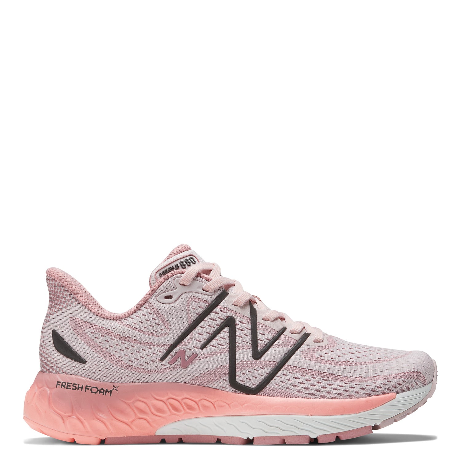 Peltz Shoes  Women's New Balance Fresh Foam 880v13 Running Shoe STONE PINK/HAZY ROSE/BLACK METALLIC W880C13