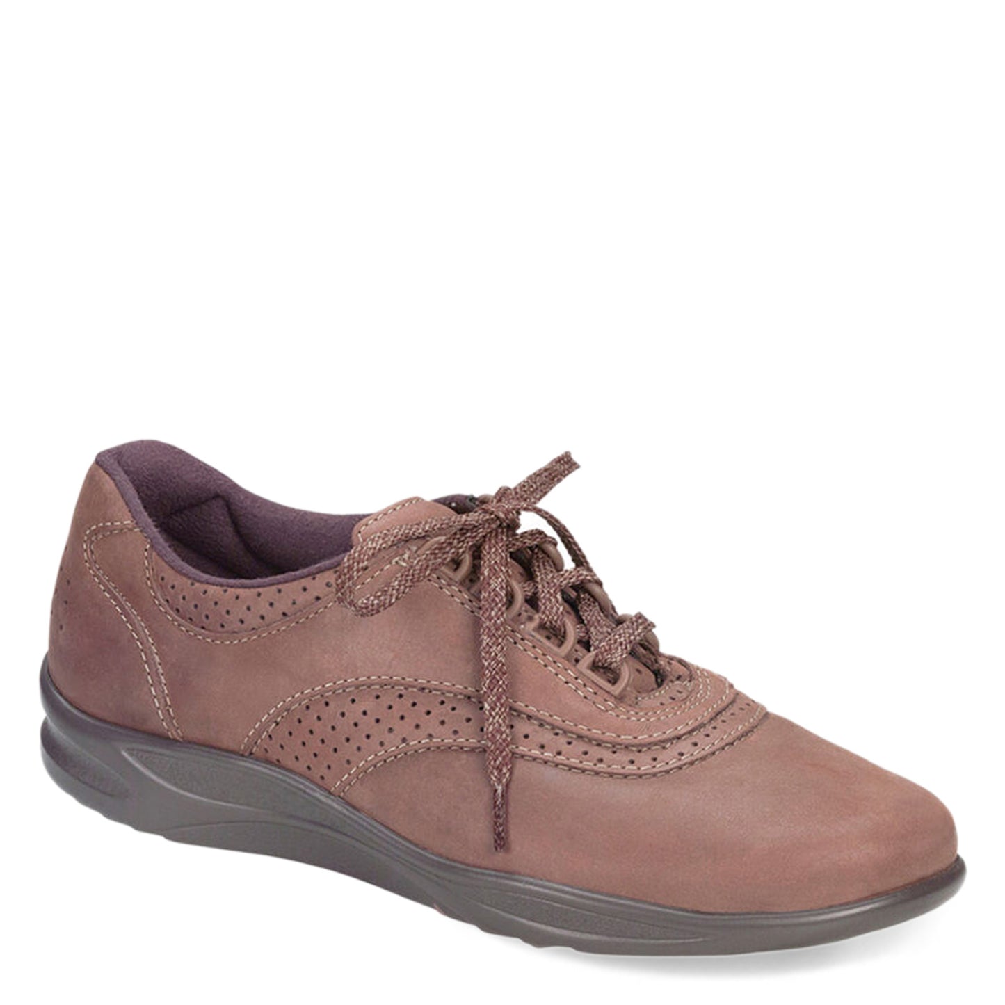 Peltz Shoes  Women's SAS Walk Easy Walking Shoe CHOCOLATE WALK EASY CHO