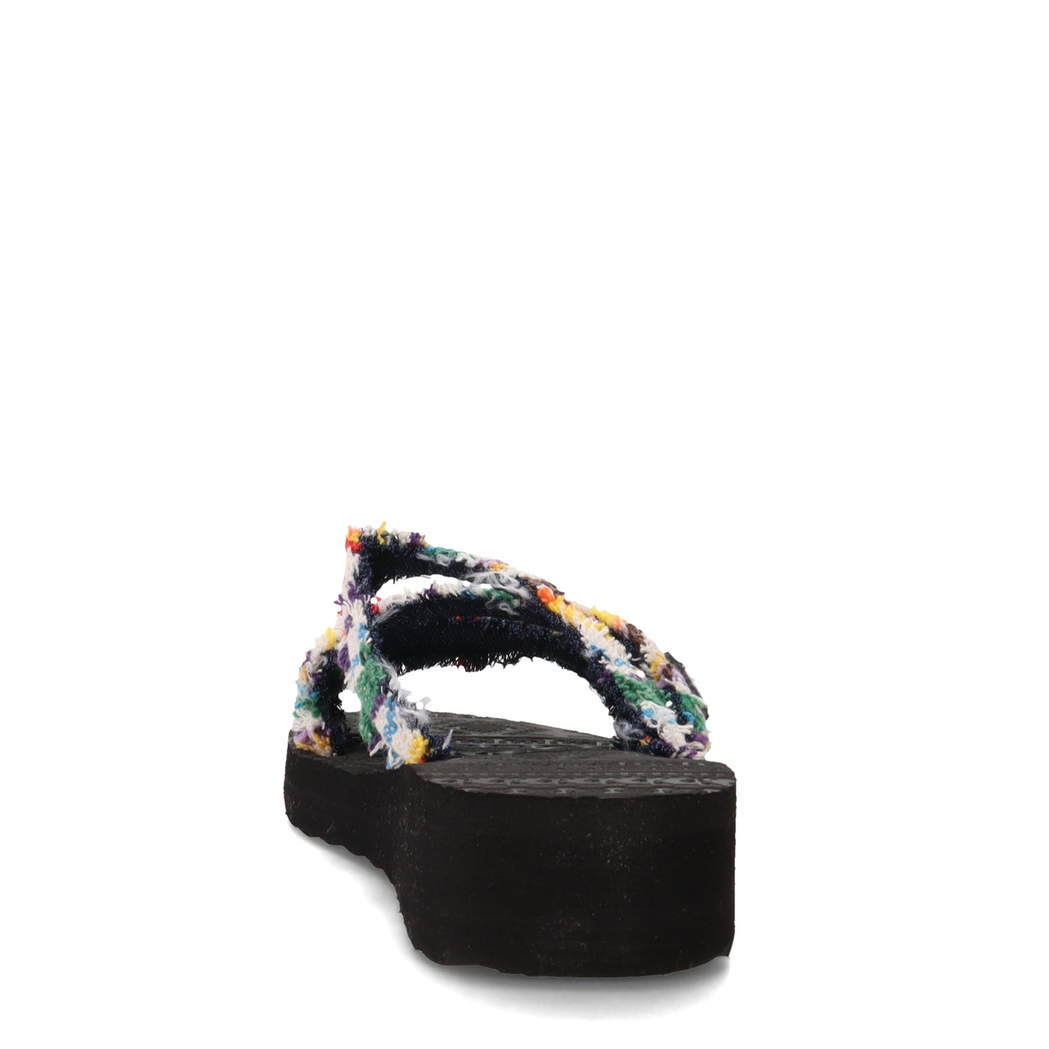 Peltz Shoes  Women's MUK LUKS Wave Riptide Sandal OFF WHITE MULTI WAVERIPTIDE-OFF