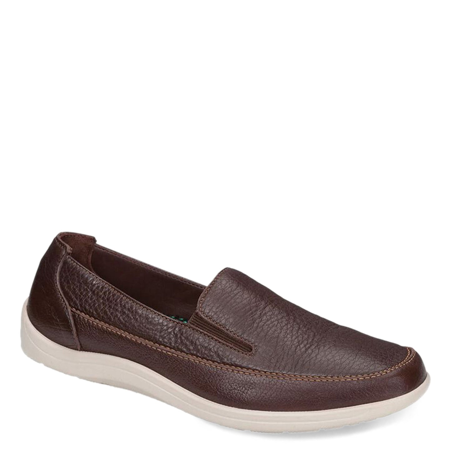 Peltz Shoes  Men's SAS Weekender Slip-On BROWN WEEKENDER OP