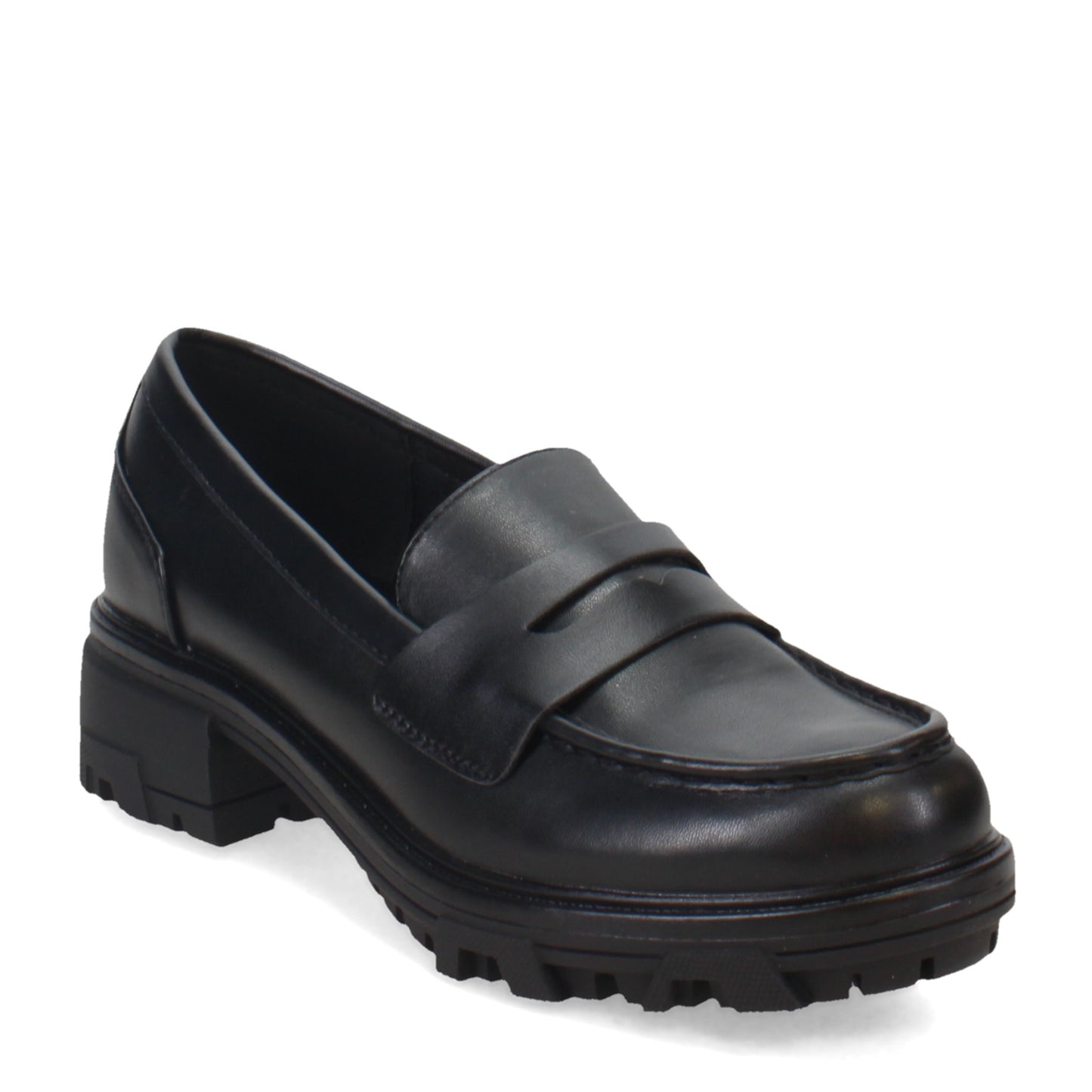 Peltz Shoes  Women's Unisa Wennie Loafer BLACK WENNIE-BLK05
