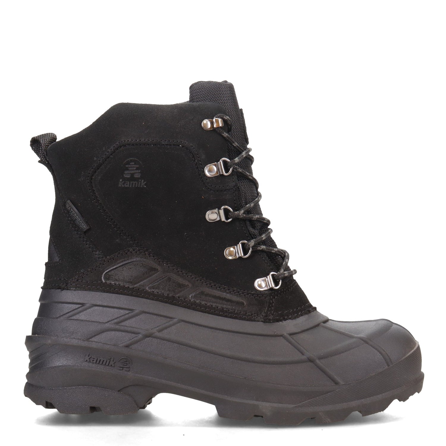 Peltz Shoes  Men's Kamik Fargo 2 Boot - Wide Width BLACK WK0759-BLK