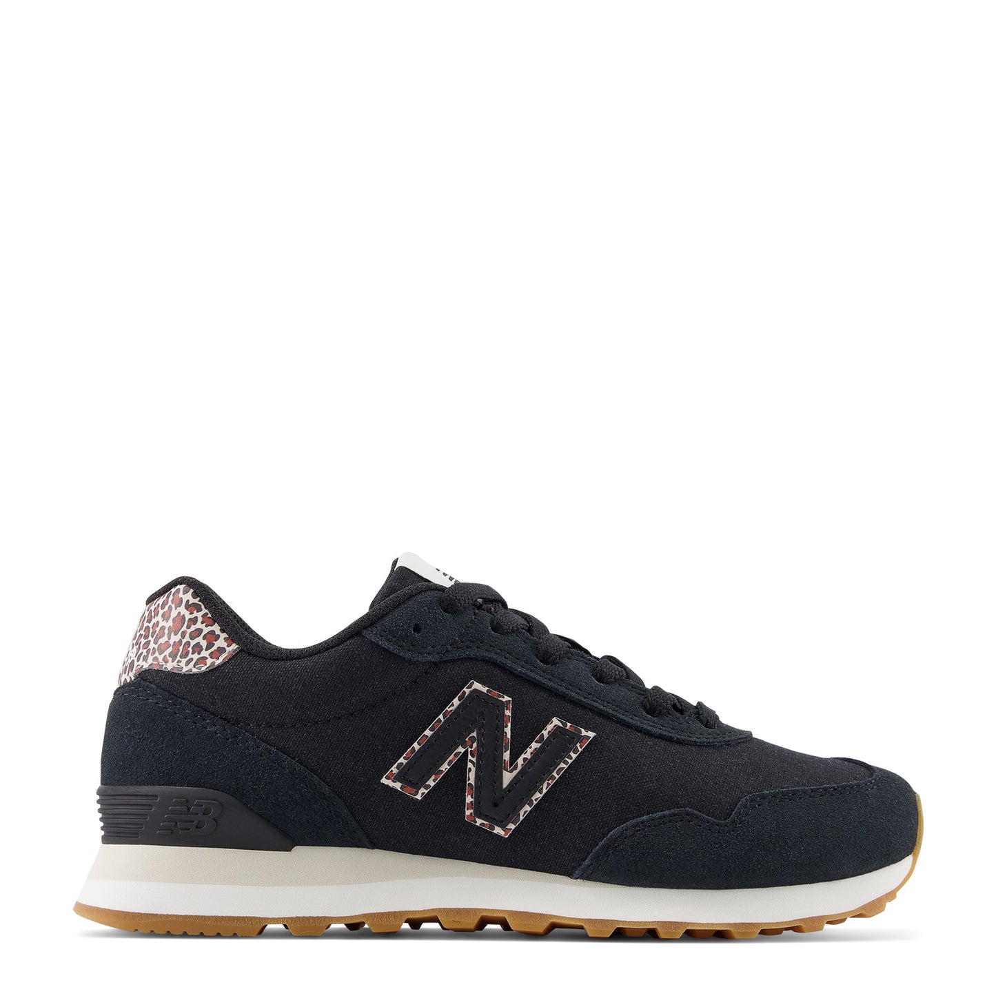 Peltz Shoes  Women's New Balance 515 v3 Sneaker BLACK/MAHOGANY WL515SB3