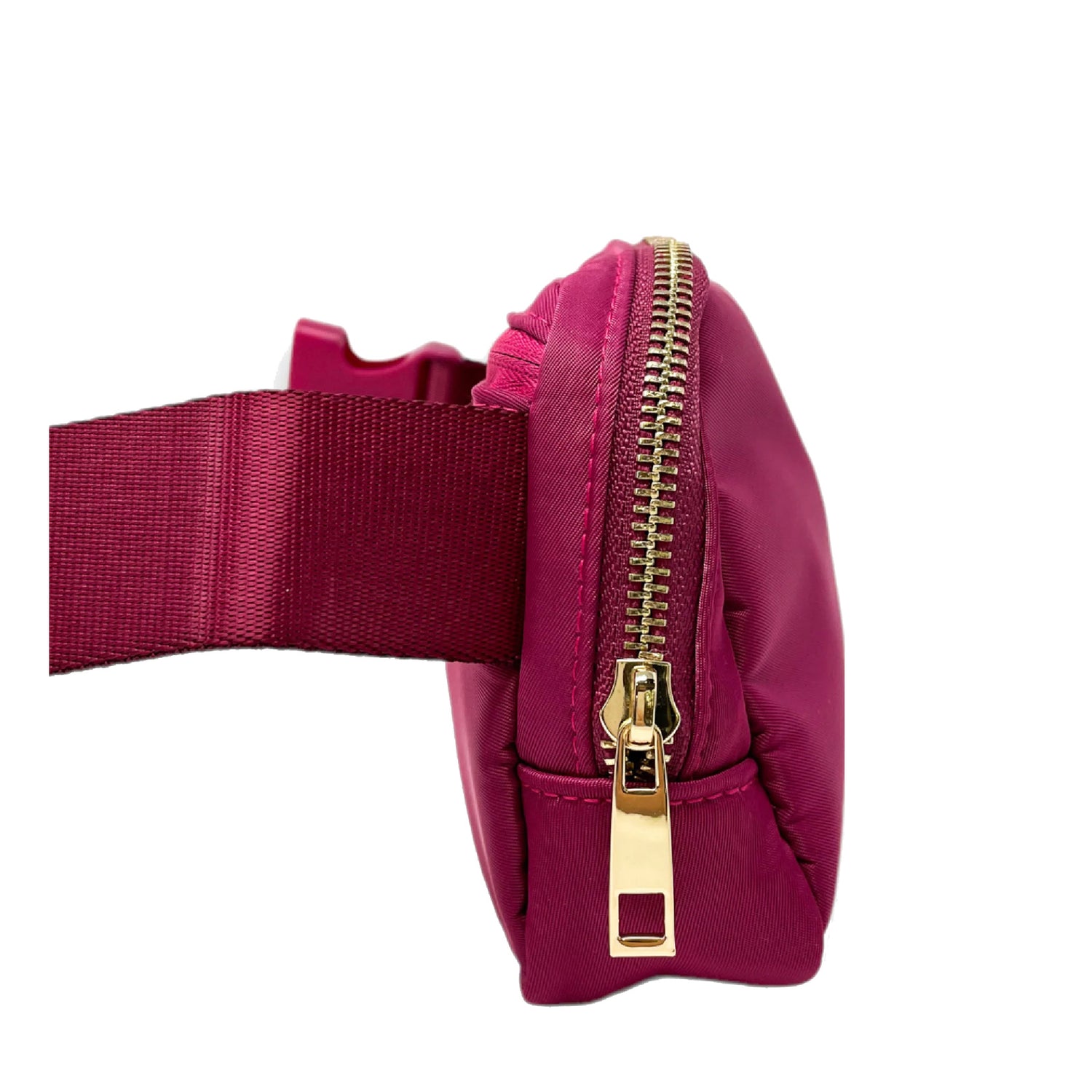 Peltz Shoes  Women's The Darling Effect All You Need Belt Bag with Hair Scarf Mulberry WSDE-BLTBAG-MBY