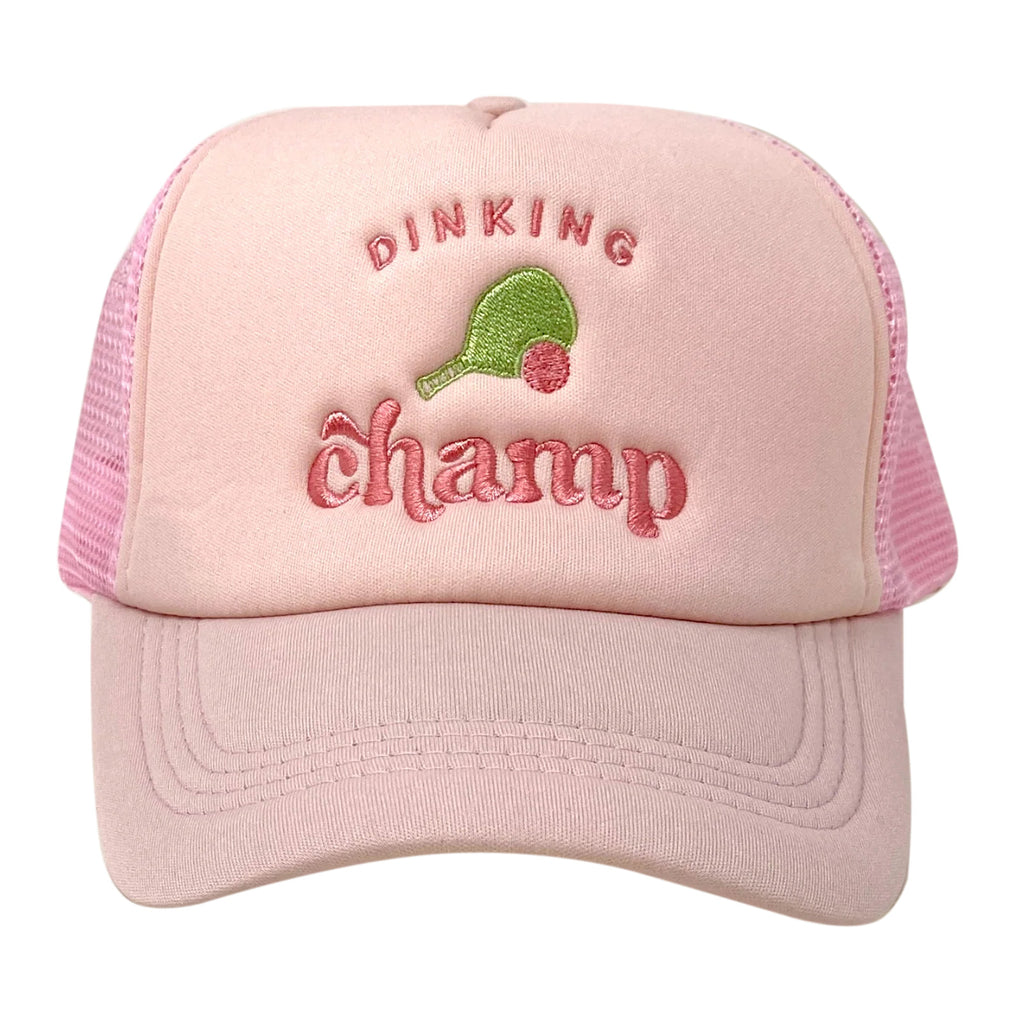 Women's The Darling Effect Trucker Hat PINK WSDE-HATTK-CHMP