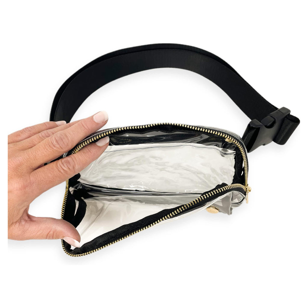 Women's The Darling Effect, Clear Stadium Belt Bag