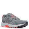 Peltz Shoes  Women's New Balance 410V7 Trail Running Shoe GREY ORANGE WT410LI7