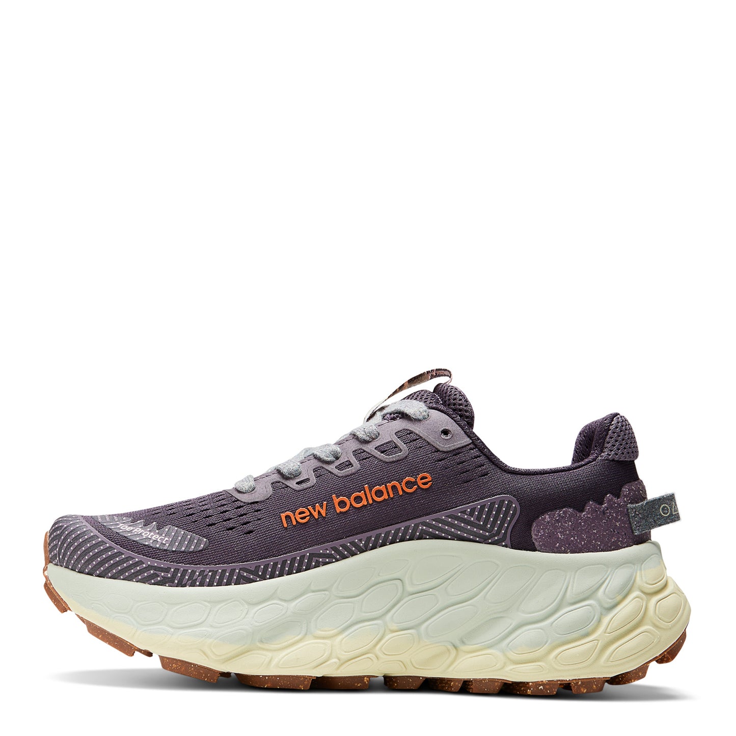 Peltz Shoes  Women’s New Balance Fresh Foam X More Trail v3 Sneaker PURPLE TAN MULTI WTMORCP3