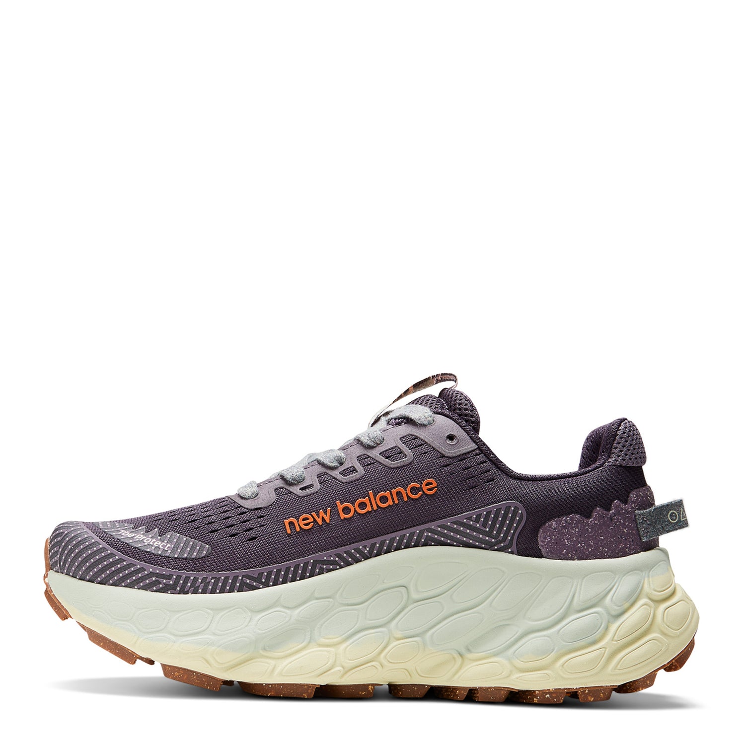 Peltz Shoes  Women’s New Balance Fresh Foam X More Trail v3 Sneaker PURPLE TAN MULTI WTMORCP3