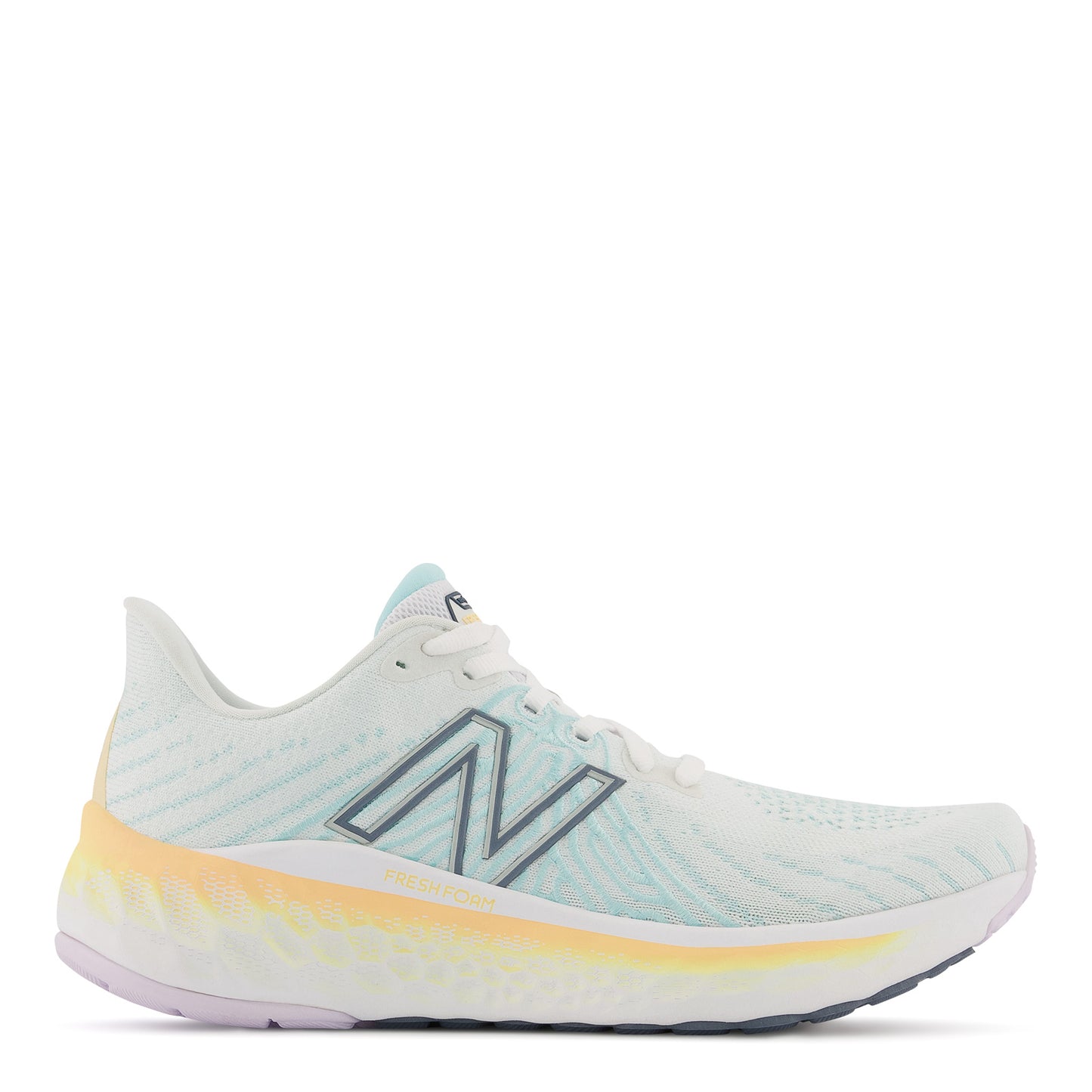 Peltz Shoes  Women's New Balance Fresh Foam X Vongo v5 Running Shoe WHITE / PASTEL WVNGOWM5