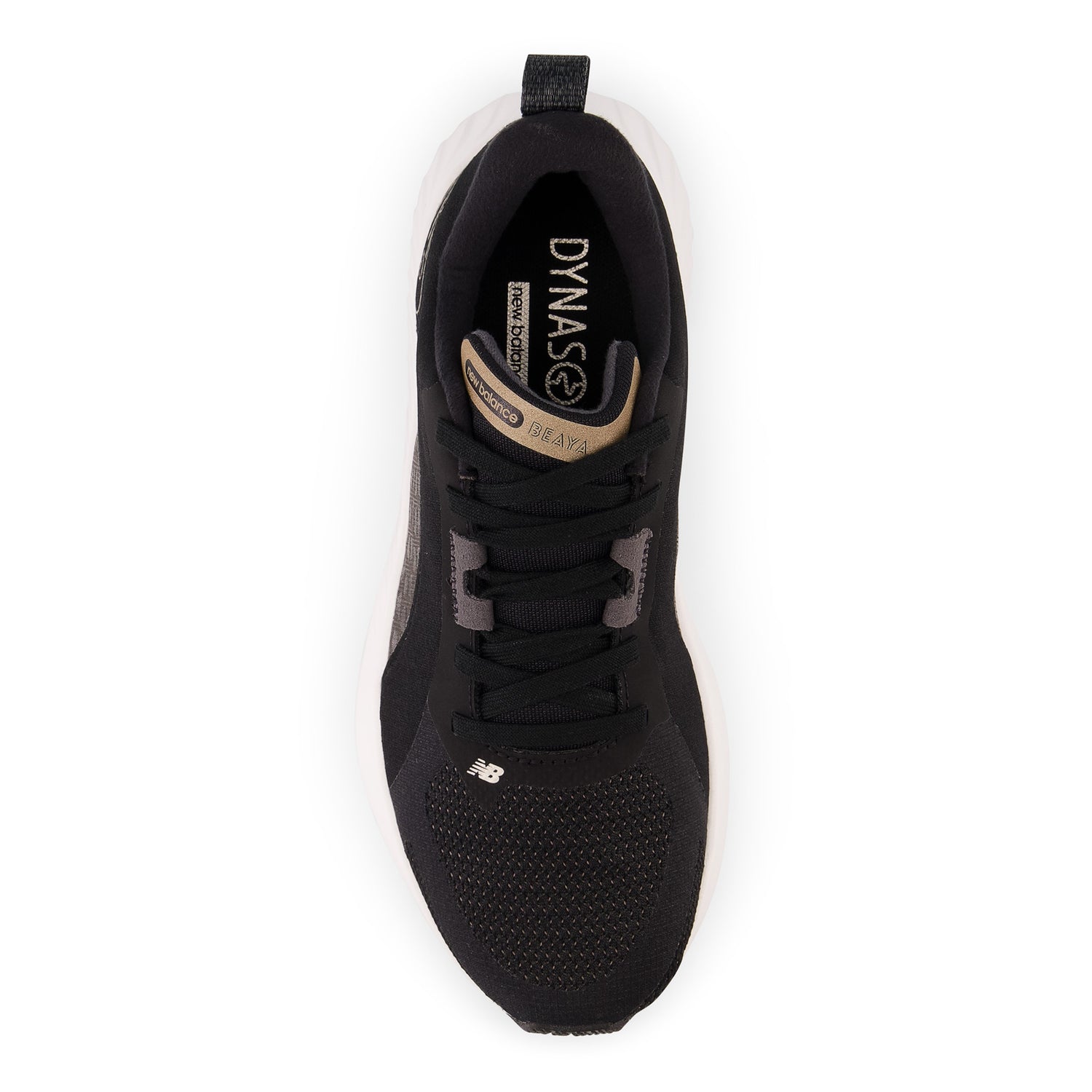Peltz Shoes  Women's New Balance Beaya Sport Training Shoe BLACK WHITE WXBEYLK1