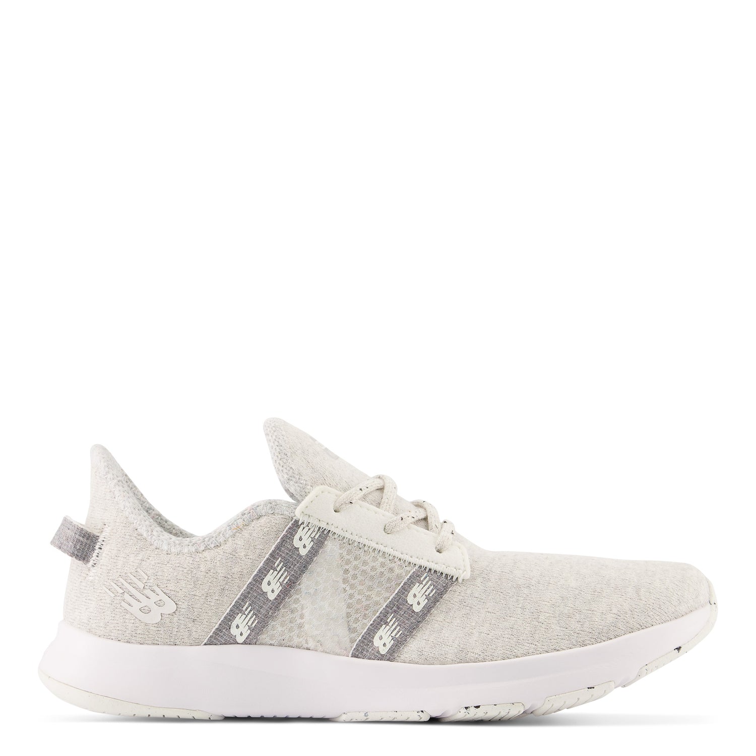 Peltz Shoes  Women's New Balance DynaSoft Nergize v3 Training Shoe WHITE/GREY WXNRGWU3
