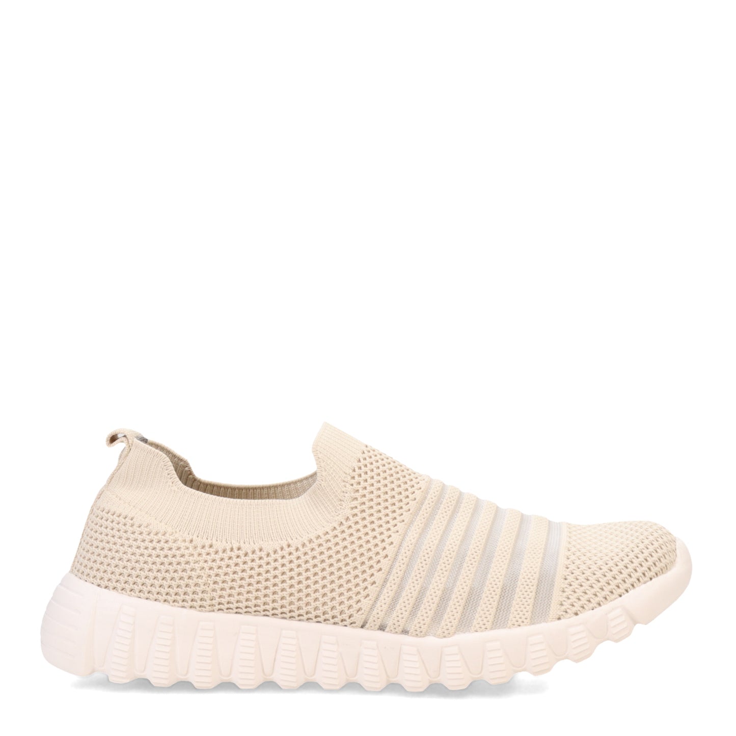 Peltz Shoes  Women's Bernie Mev Wylie Slip-On Sneaker NUDE WYLIE-NUDE