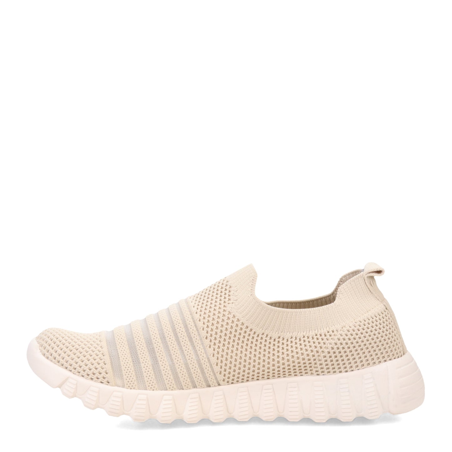 Peltz Shoes  Women's Bernie Mev Wylie Slip-On Sneaker NUDE WYLIE-NUDE