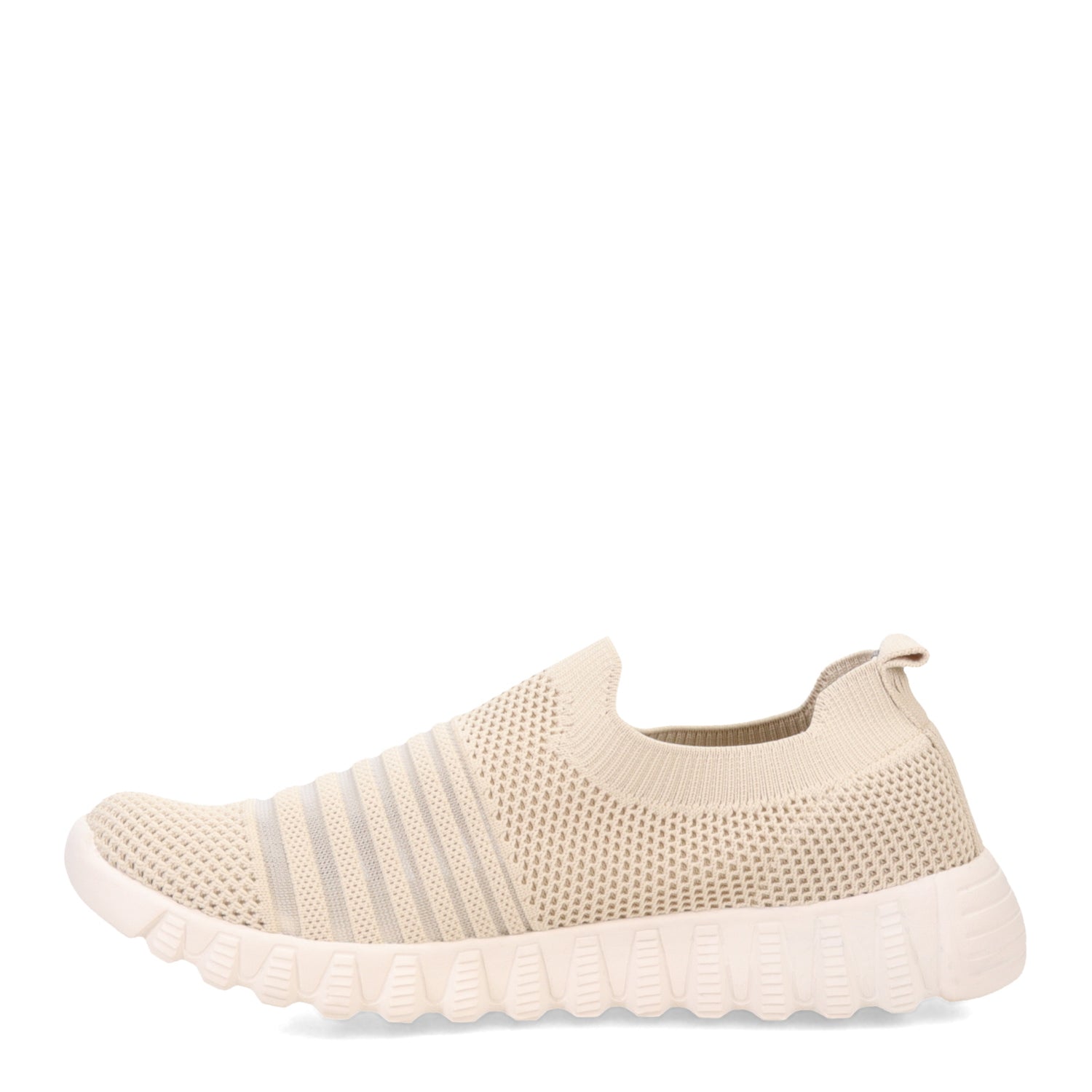 Peltz Shoes  Women's Bernie Mev Wylie Slip-On Sneaker NUDE WYLIE-NUDE