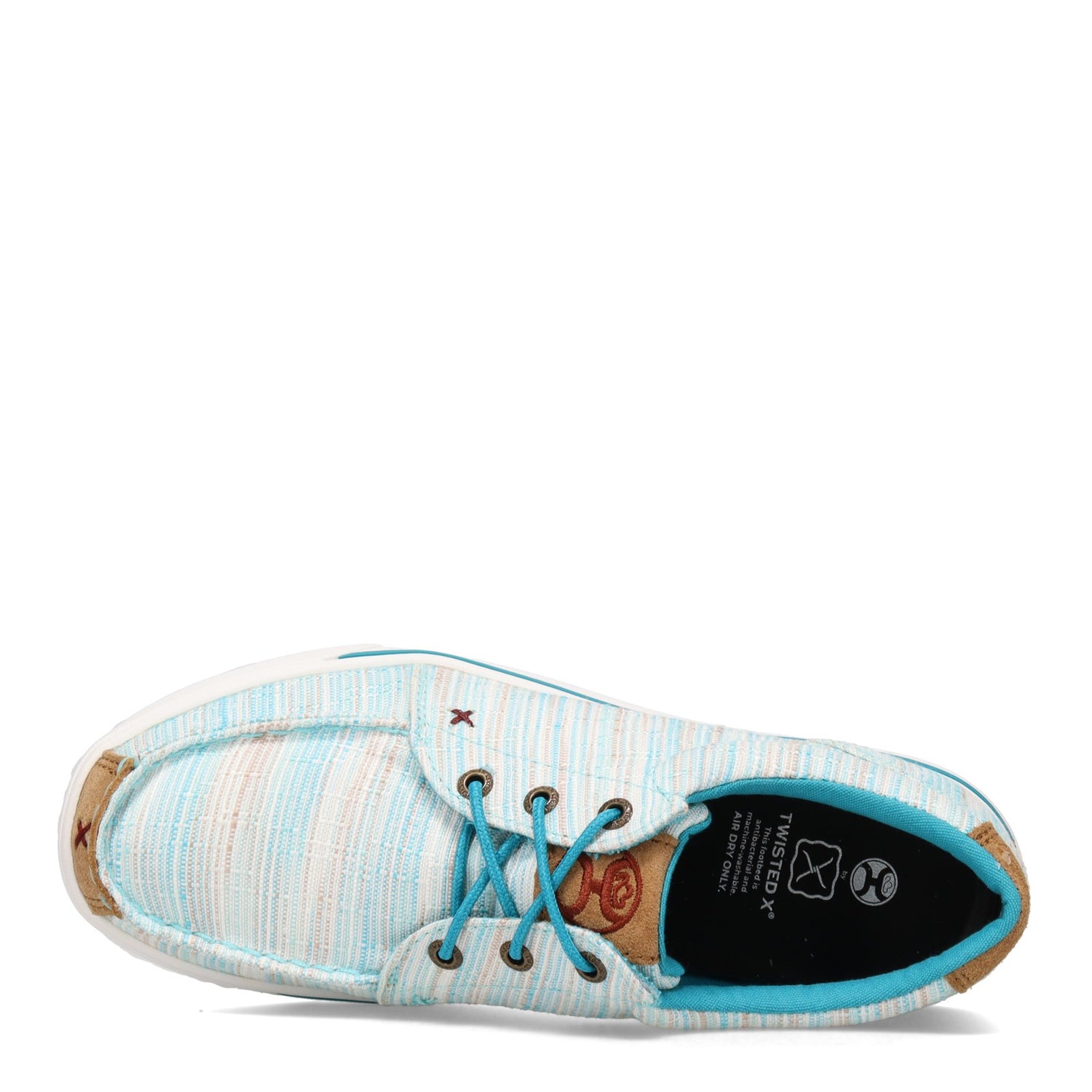 Peltz Shoes  Women's Twisted X Hooey Loper Sneaker BLUE MULTI WHYC004