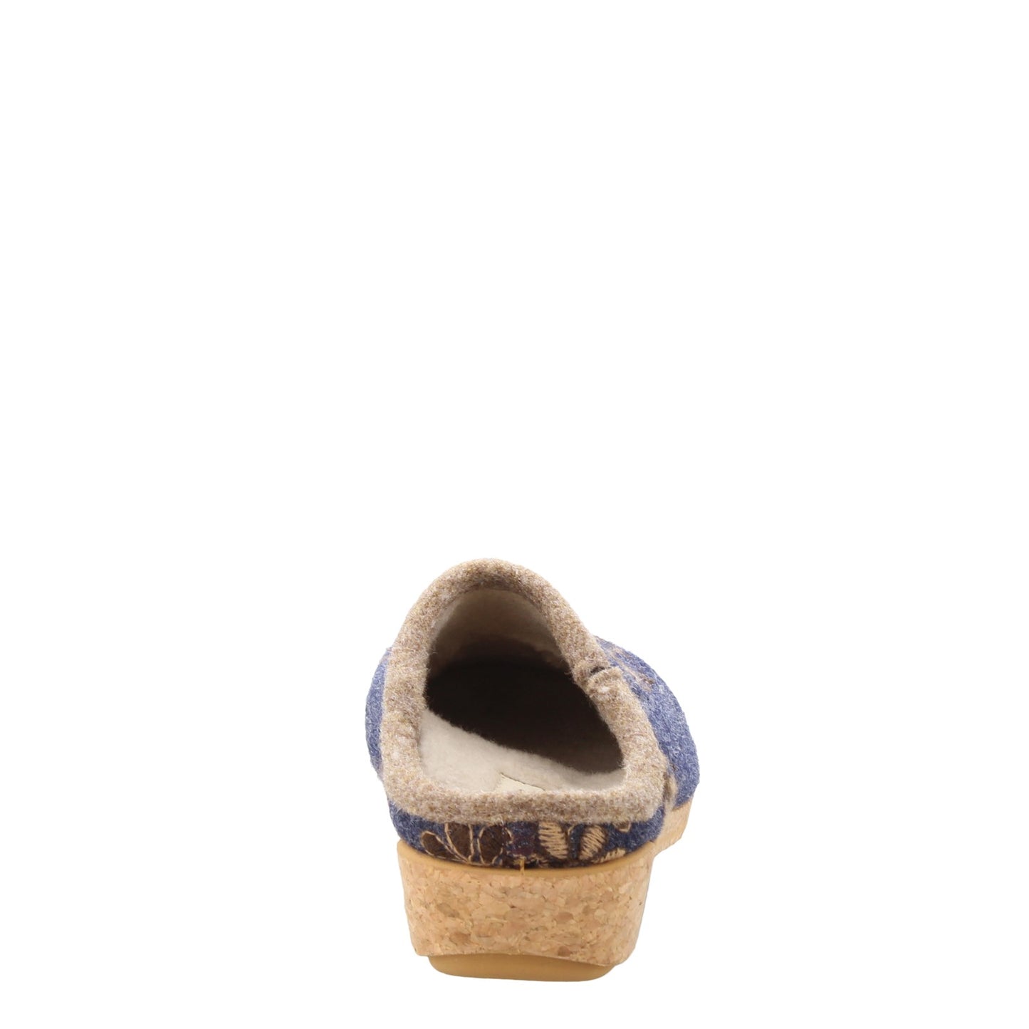 Peltz Shoes  Women's Taos Woolderness 2 Clog Navy WO2-2700-NAVY